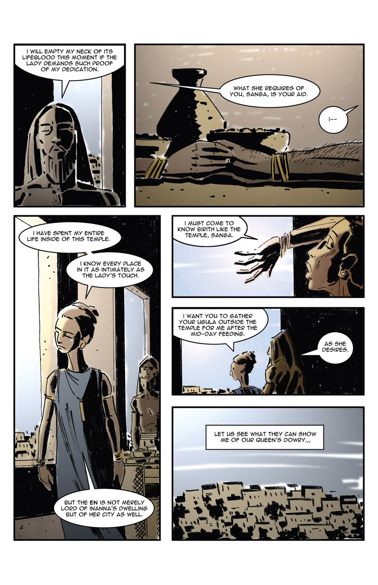 Read online Inanna's Tears comic -  Issue #2 - 6