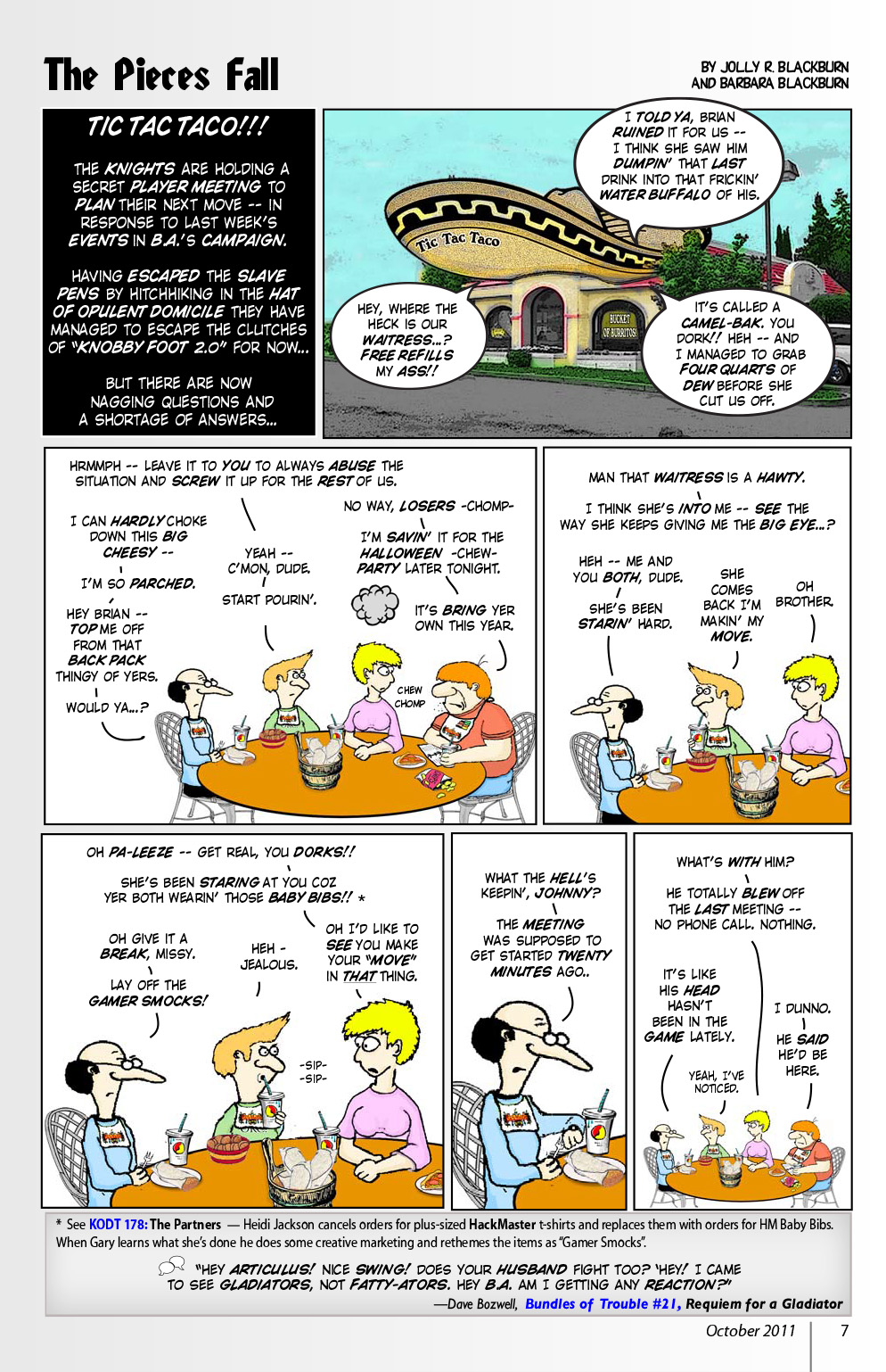 Read online Knights of the Dinner Table comic -  Issue #180 - 9