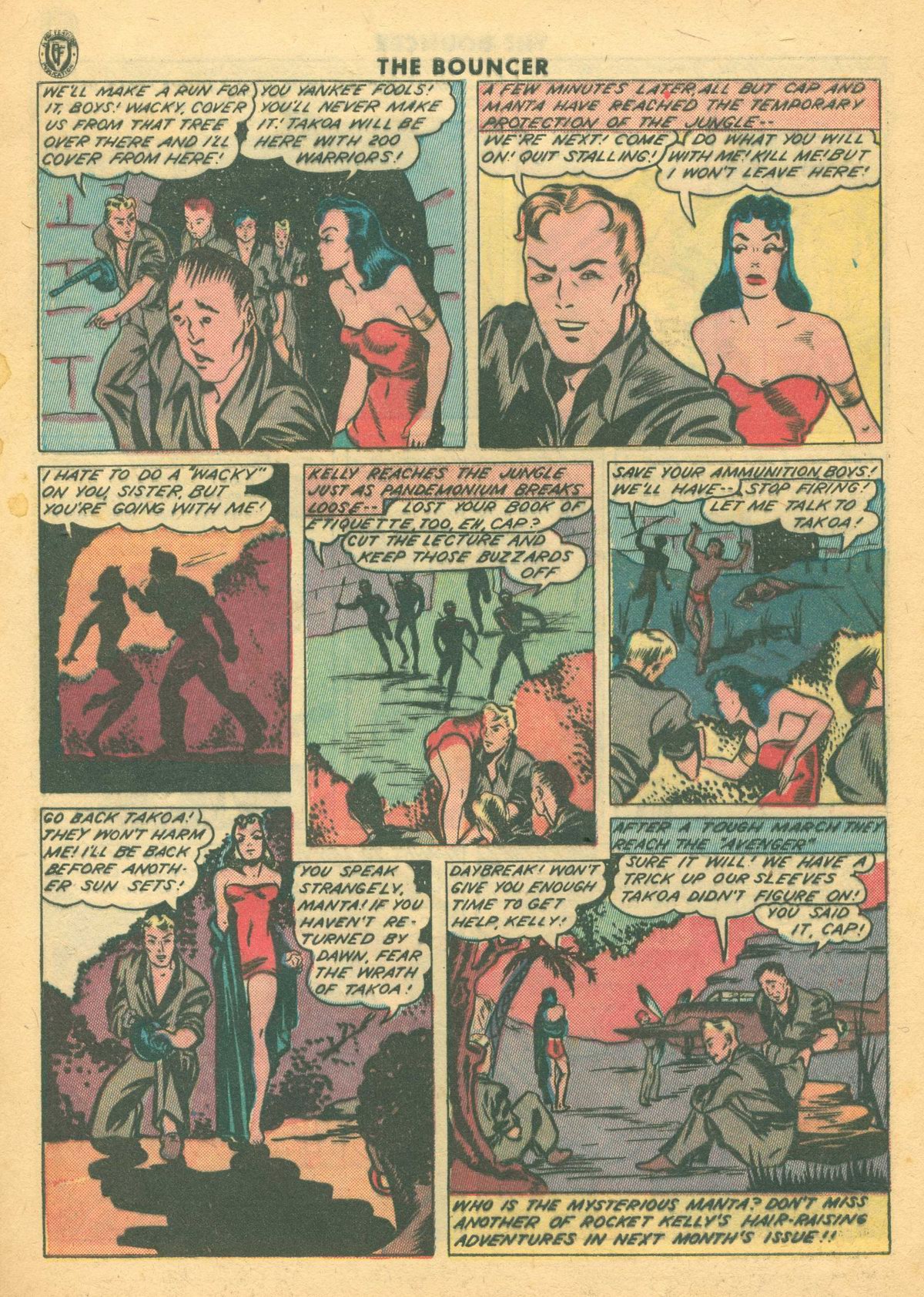 Read online The Bouncer (1944) comic -  Issue #12 - 32