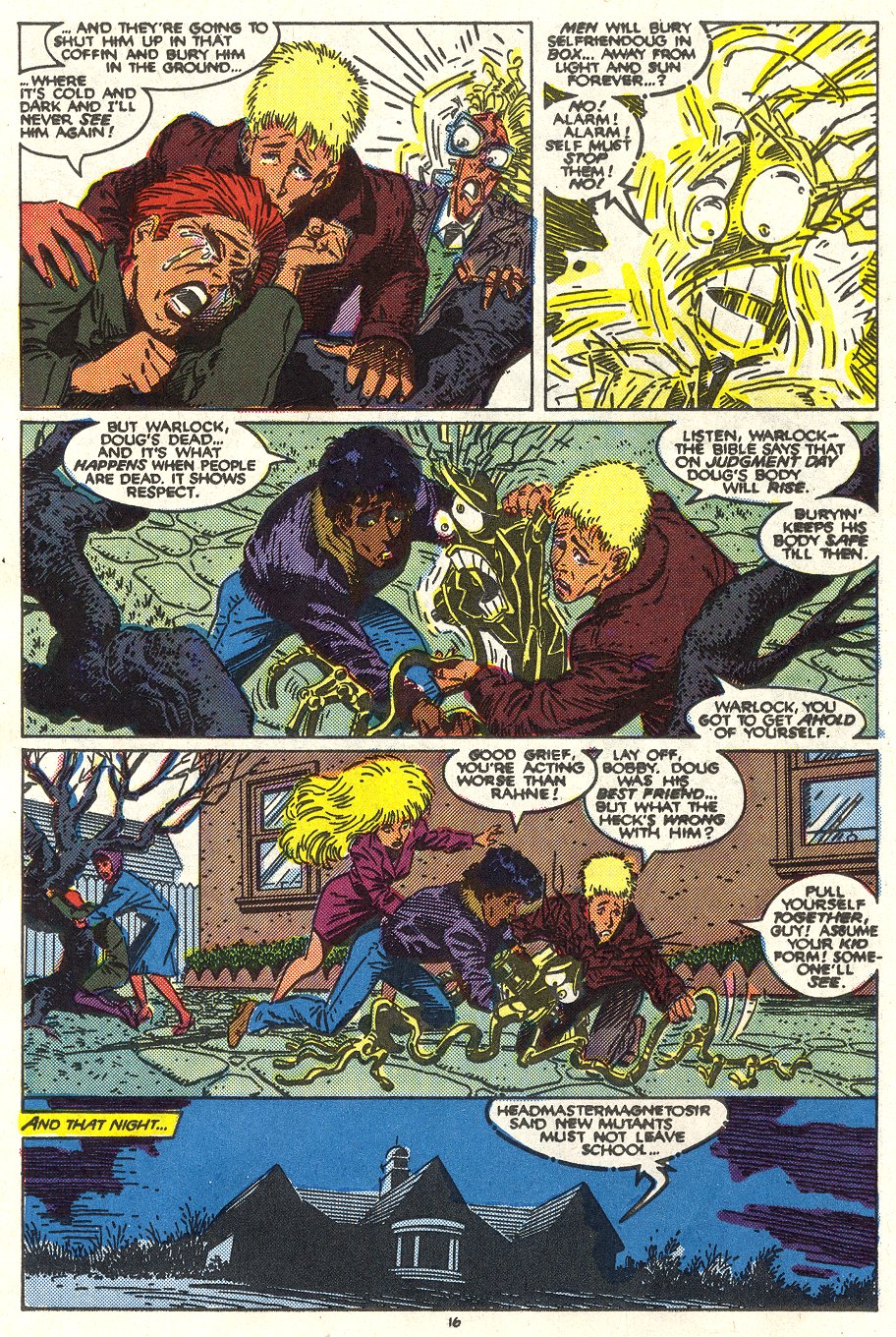 Read online The New Mutants comic -  Issue #64 - 13