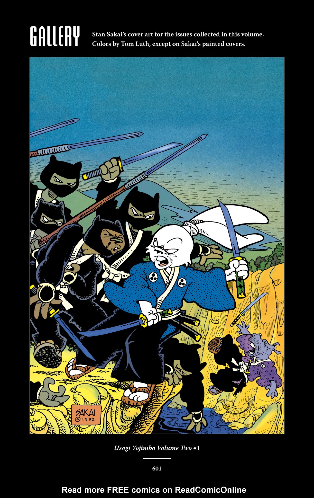 Read online The Usagi Yojimbo Saga comic -  Issue # TPB 1 - 586