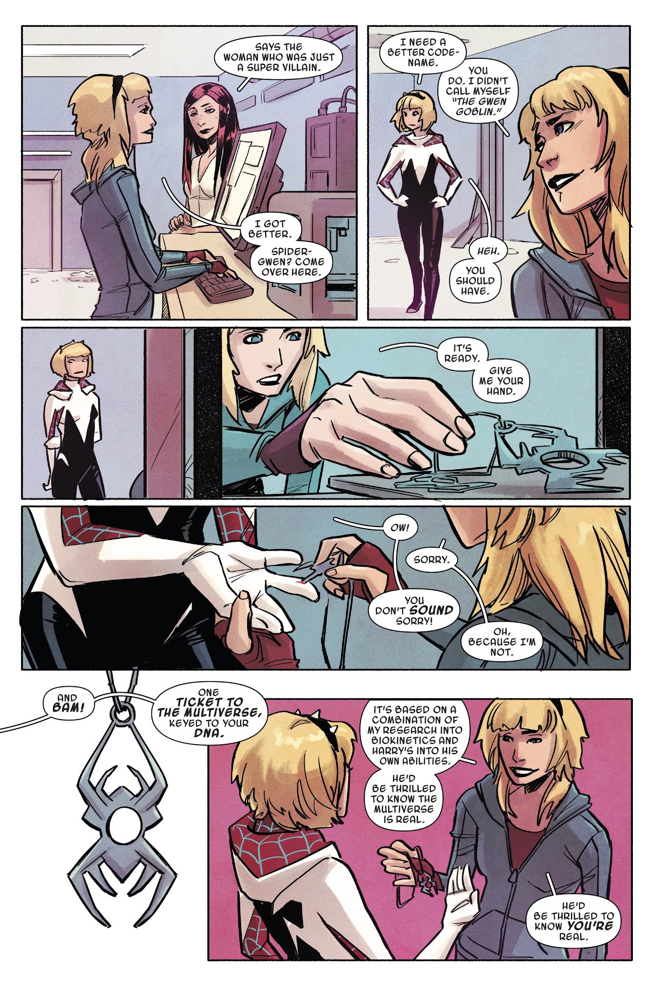 Read online Spider-Gwen: Ghost-Spider comic -  Issue #3 - 20