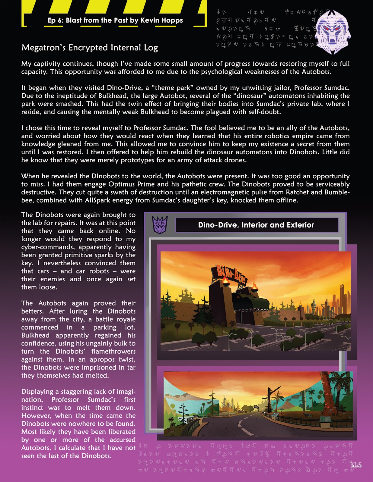 Transformers Animated: The Allspark Almanac issue TPB 1 - Page 116