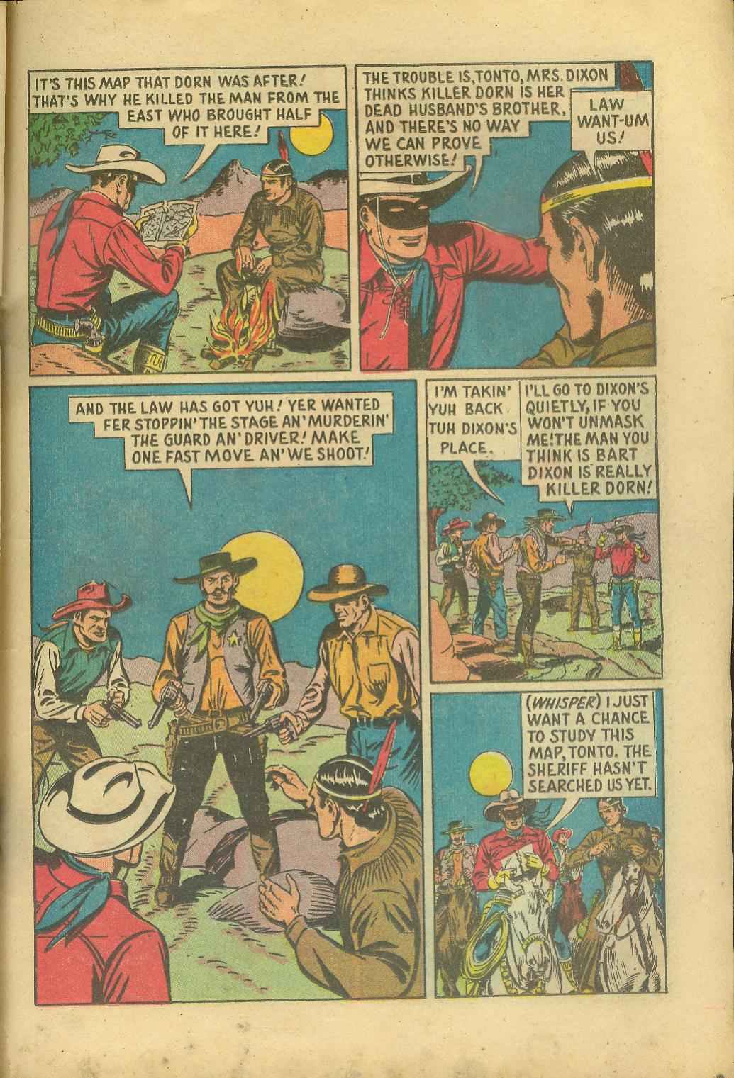 Read online The Lone Ranger (1948) comic -  Issue #26 - 29