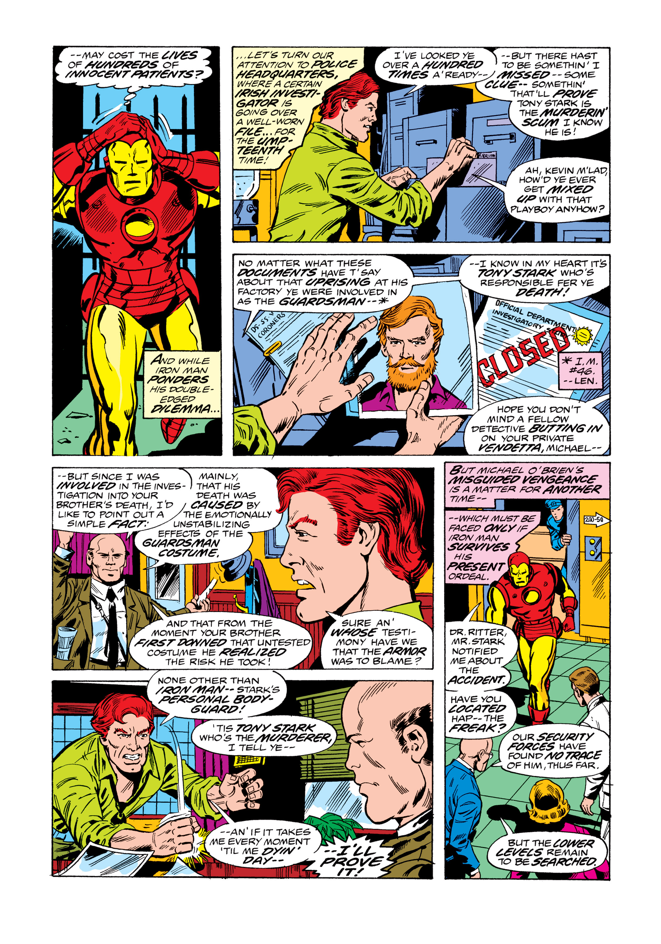 Read online Marvel Masterworks: The Invincible Iron Man comic -  Issue # TPB 11 (Part 1) - 54