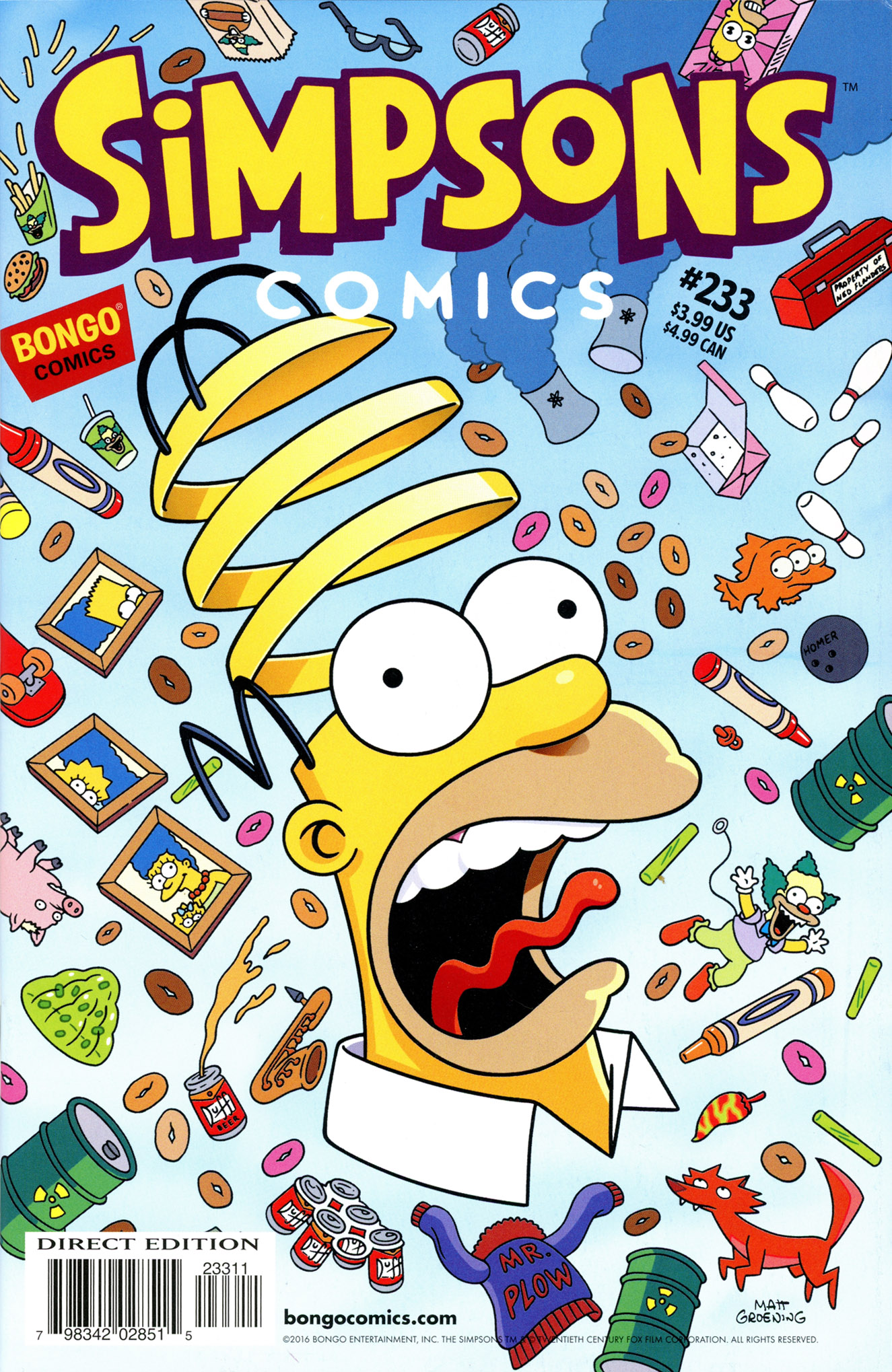 Read online Simpsons Comics comic -  Issue #233 - 1