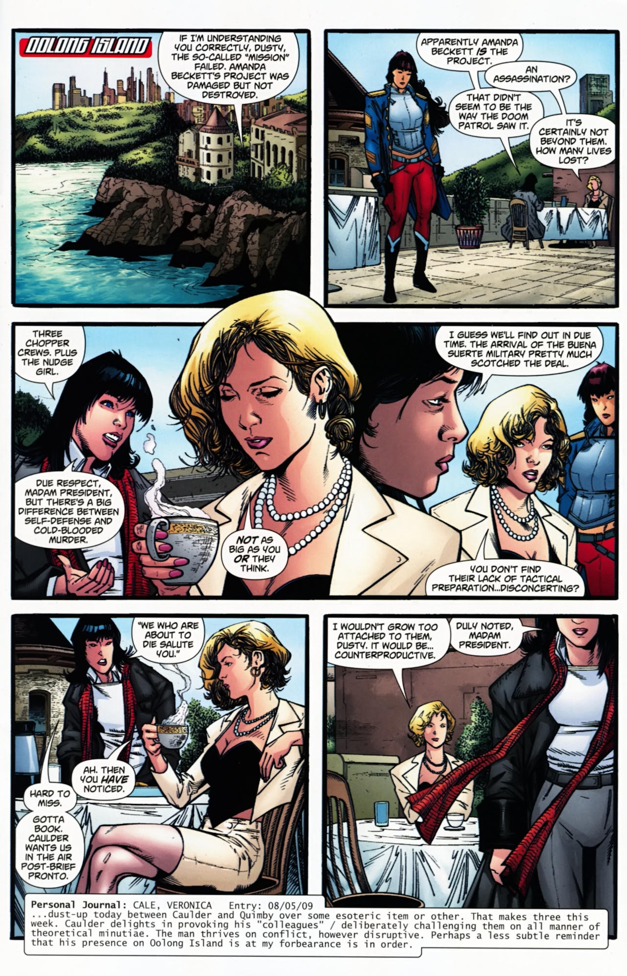 Read online Doom Patrol (2009) comic -  Issue #2 - 2
