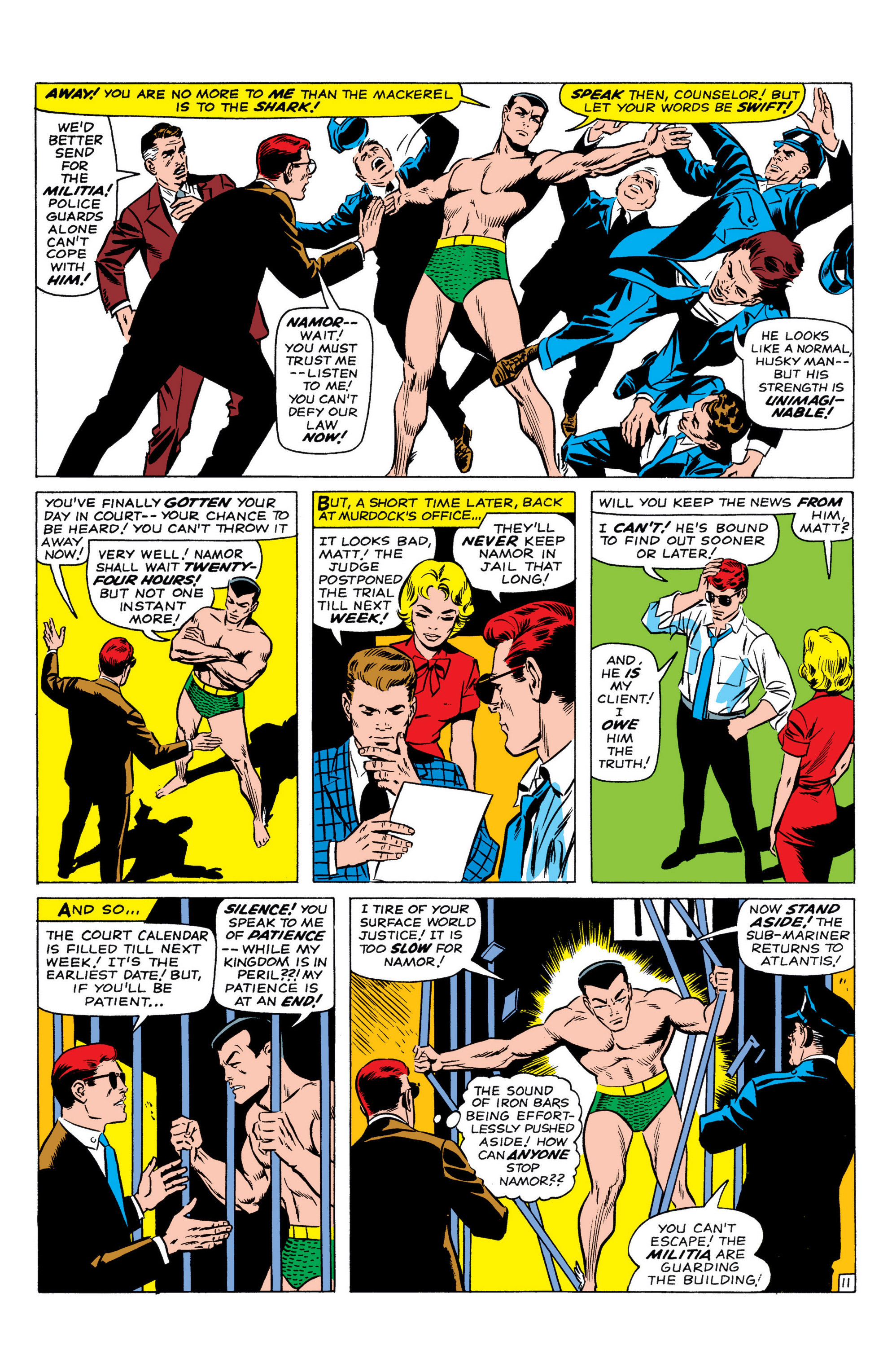 Read online Marvel Masterworks: Daredevil comic -  Issue # TPB 1 (Part 2) - 53