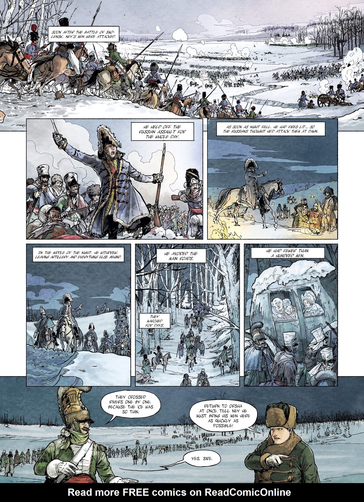 Read online Berezina comic -  Issue #3 - 26
