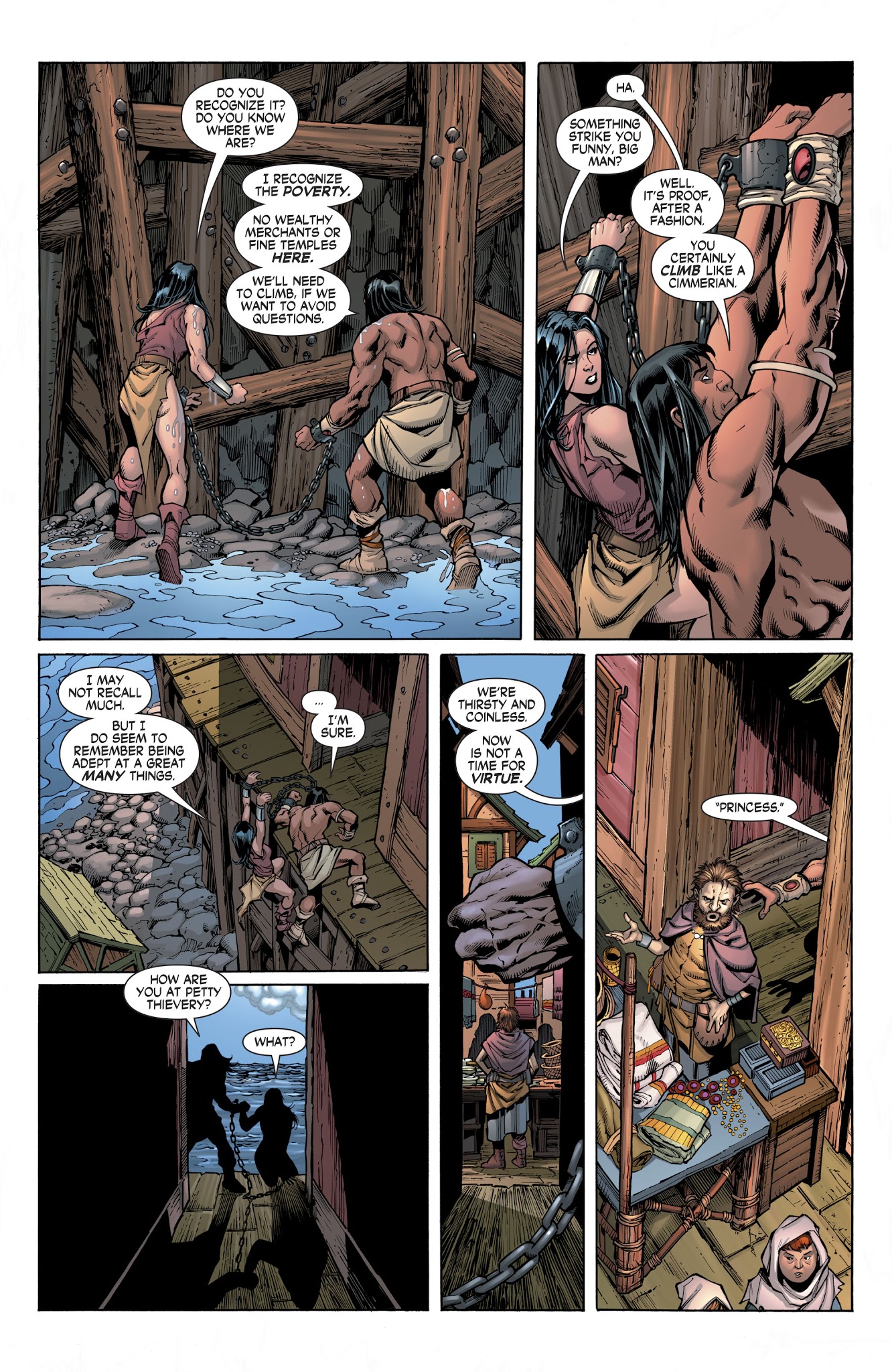 Read online Wonder Woman/Conan comic -  Issue #4 - 8