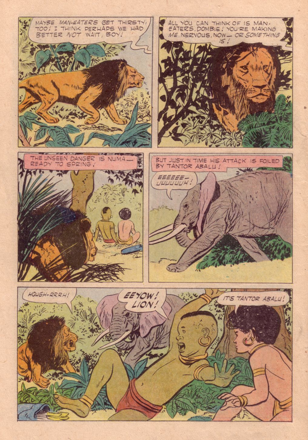 Read online Tarzan (1948) comic -  Issue #98 - 22