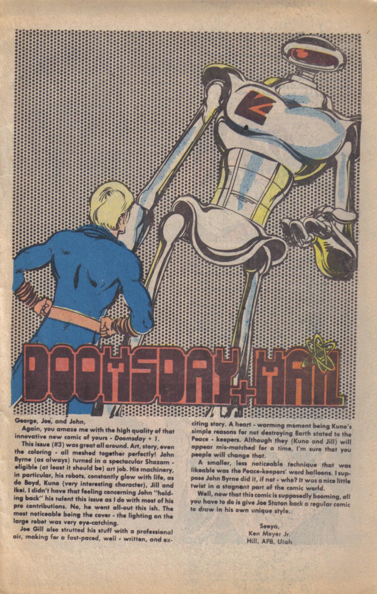 Read online Doomsday   1 (1975) comic -  Issue #11 - 31