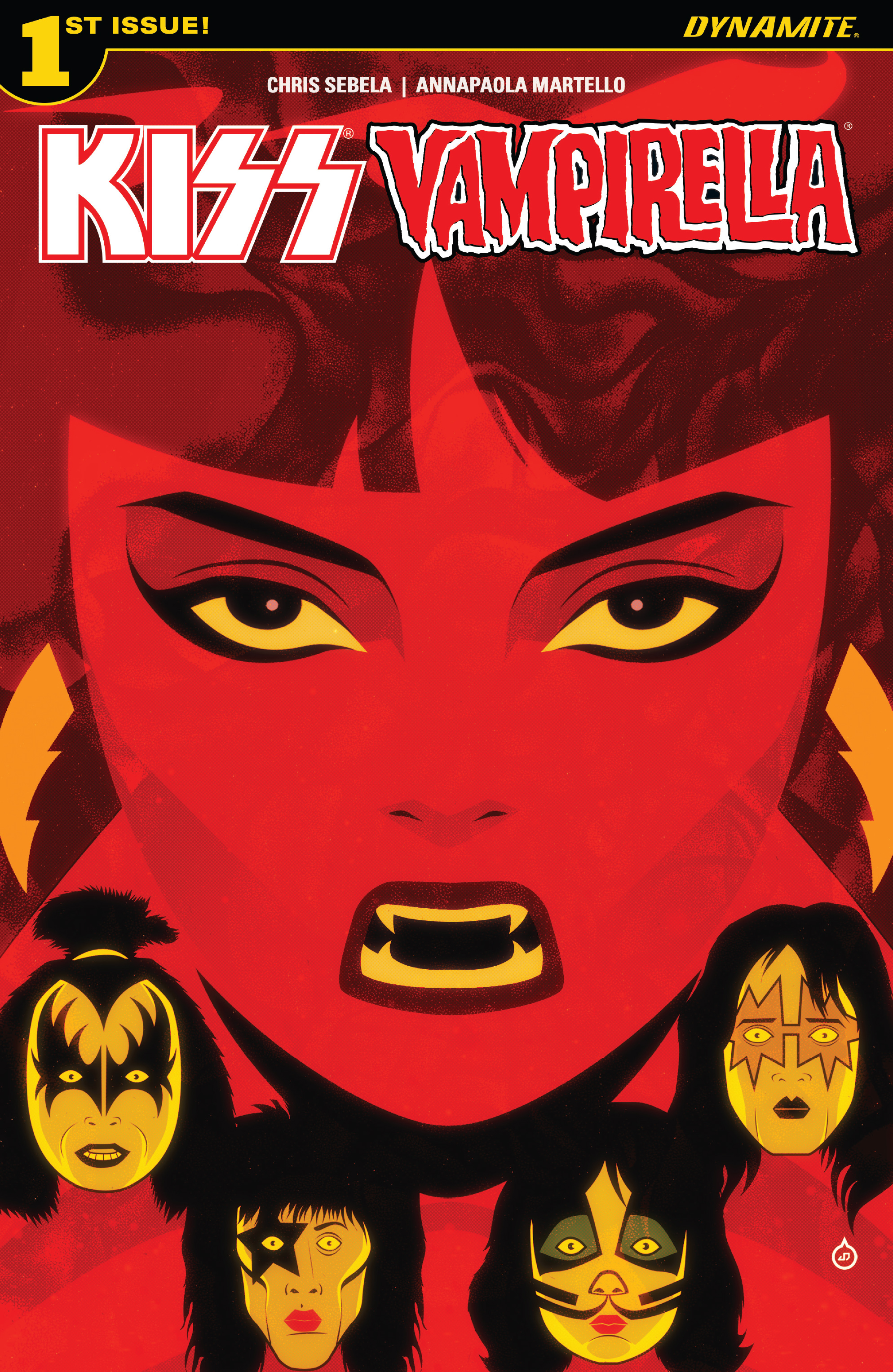 Read online Kiss/Vampirella comic -  Issue #1 - 1