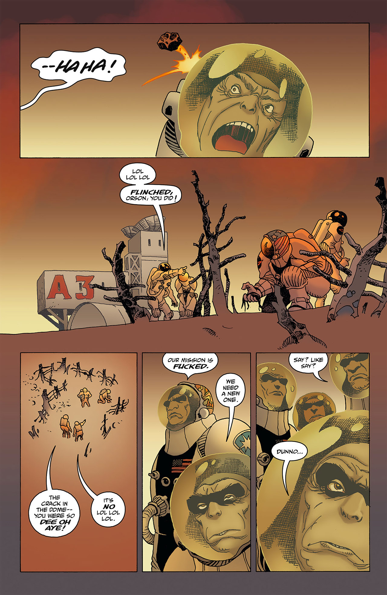 Read online Spaceman comic -  Issue #2 - 17