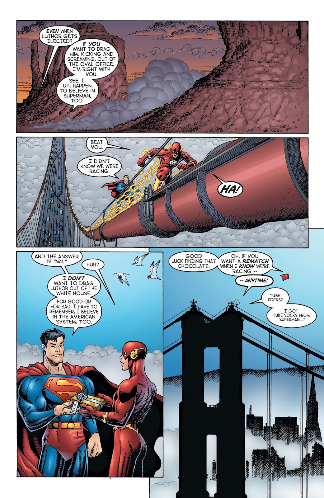 Superman: President Luthor issue TPB - Page 136