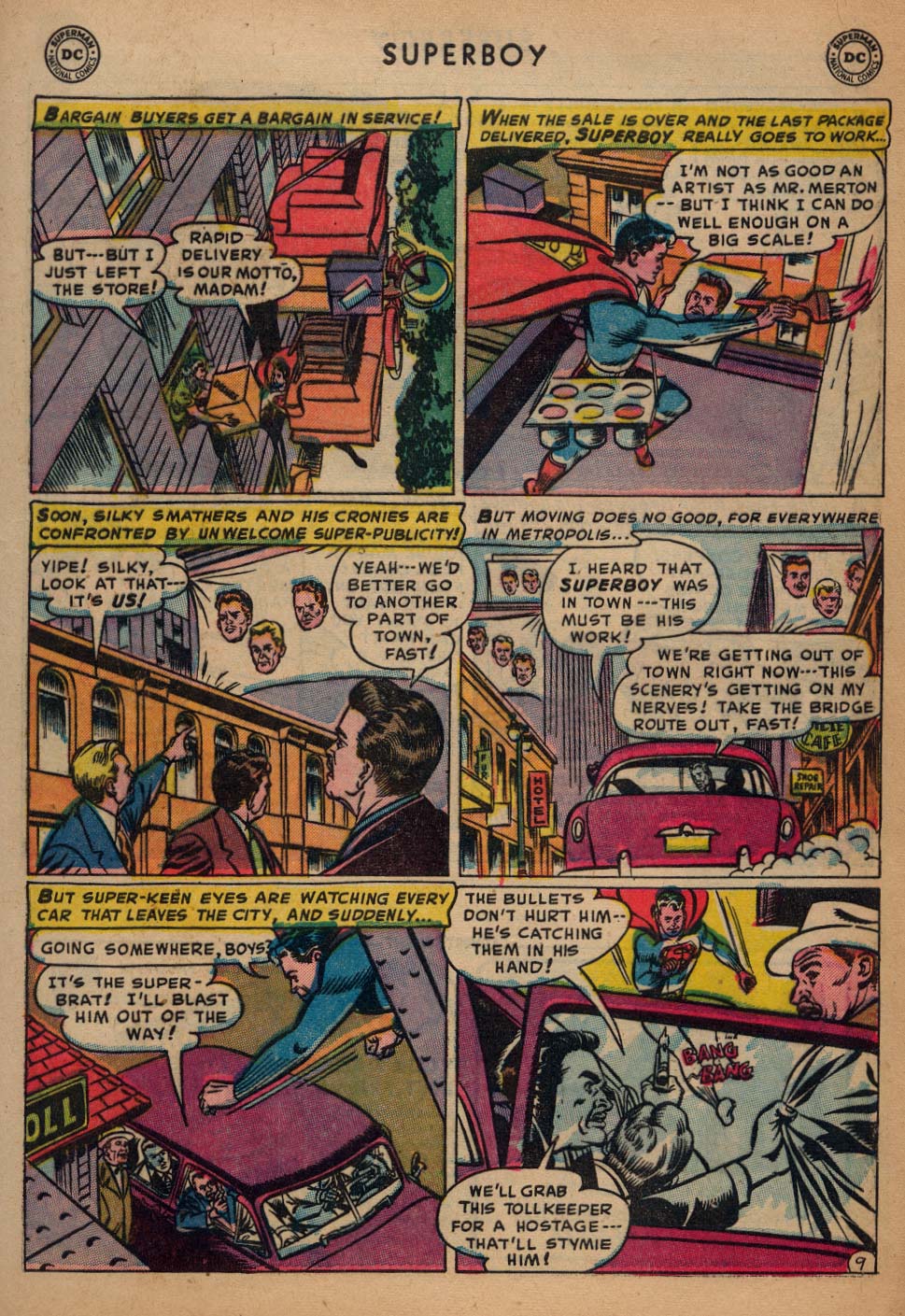 Read online Superboy (1949) comic -  Issue #25 - 10