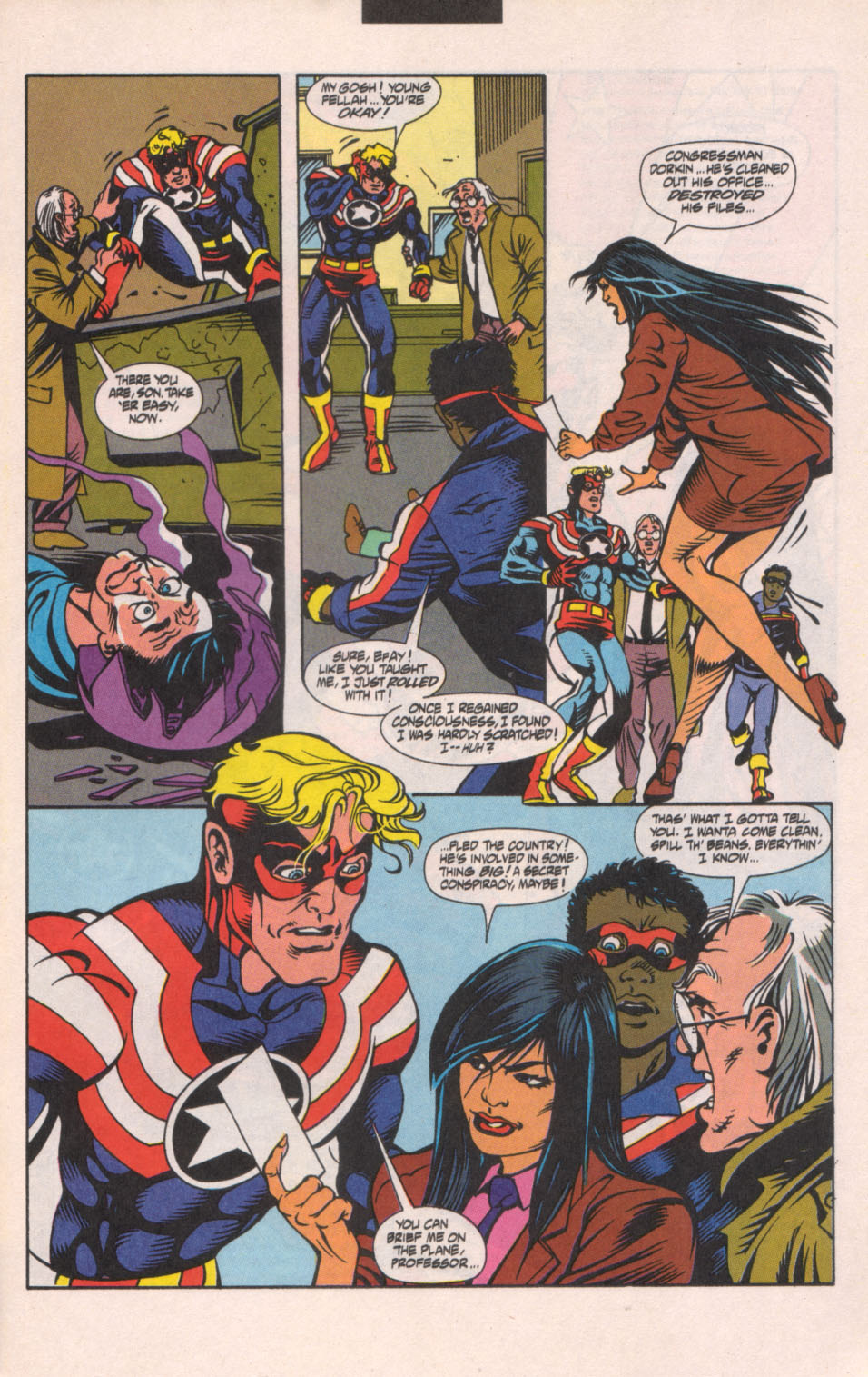 Read online Fighting American (1994) comic -  Issue #5 - 22