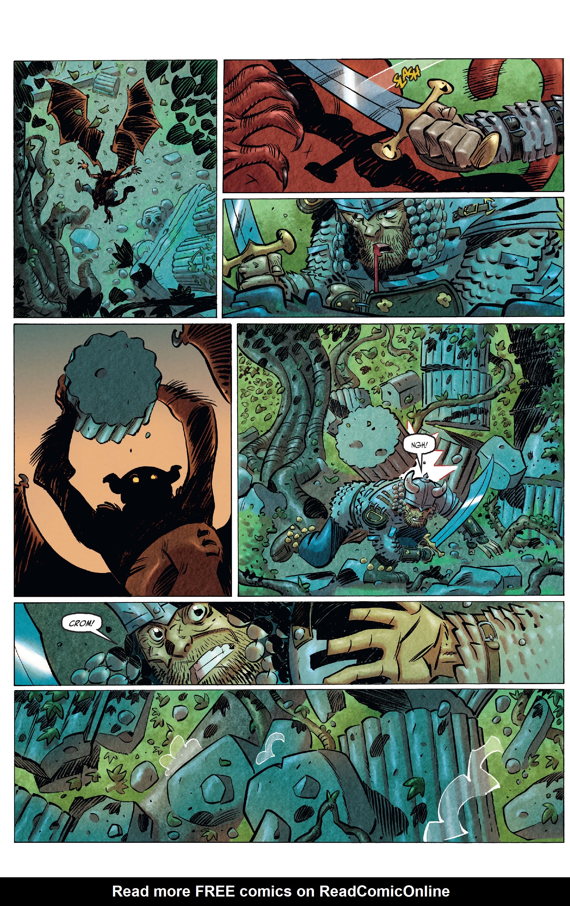 Read online The Cimmerian comic -  Issue # TPB 1 - 44