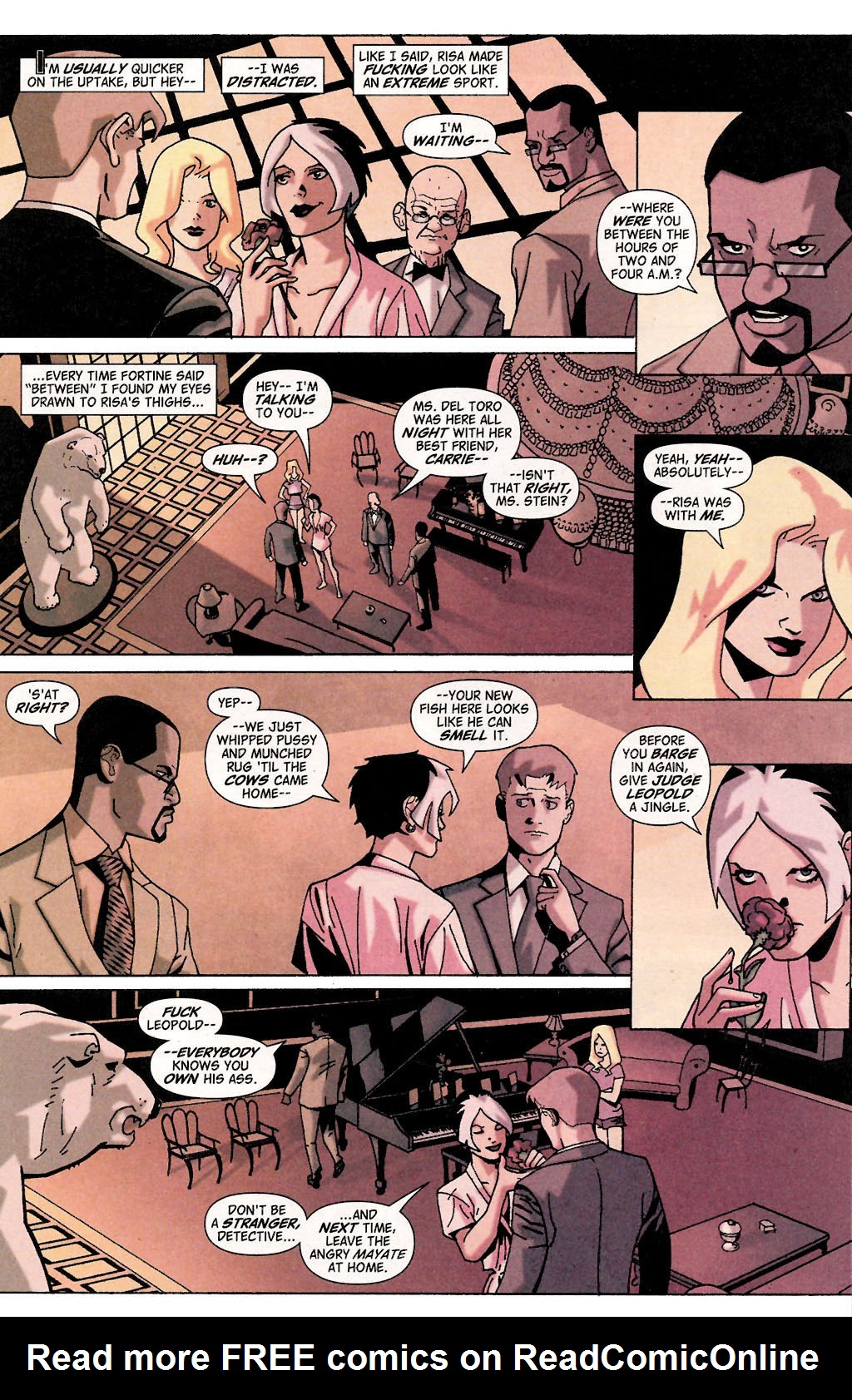 Read online Bite Club: Vampire Crime Unit comic -  Issue #1 - 10