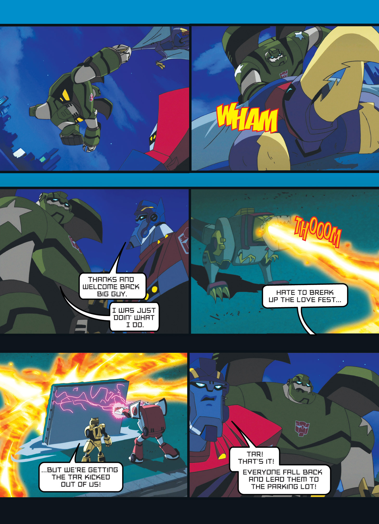 Read online Transformers Animated comic -  Issue #2 - 107