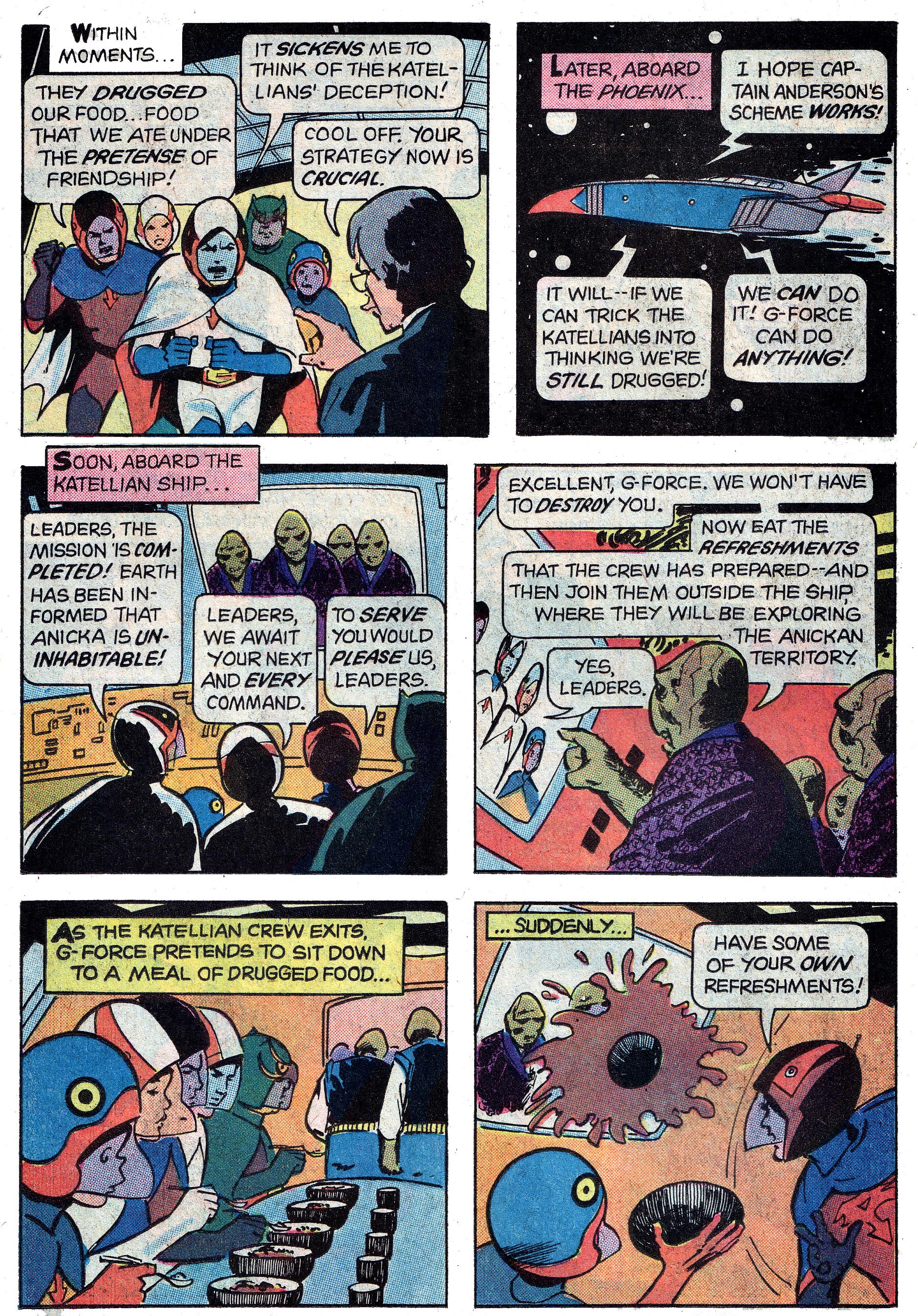 Read online Battle of the Planets (1979) comic -  Issue #10 - 18