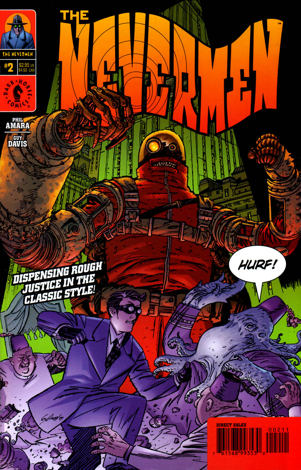 Read online The Nevermen comic -  Issue #2 - 1