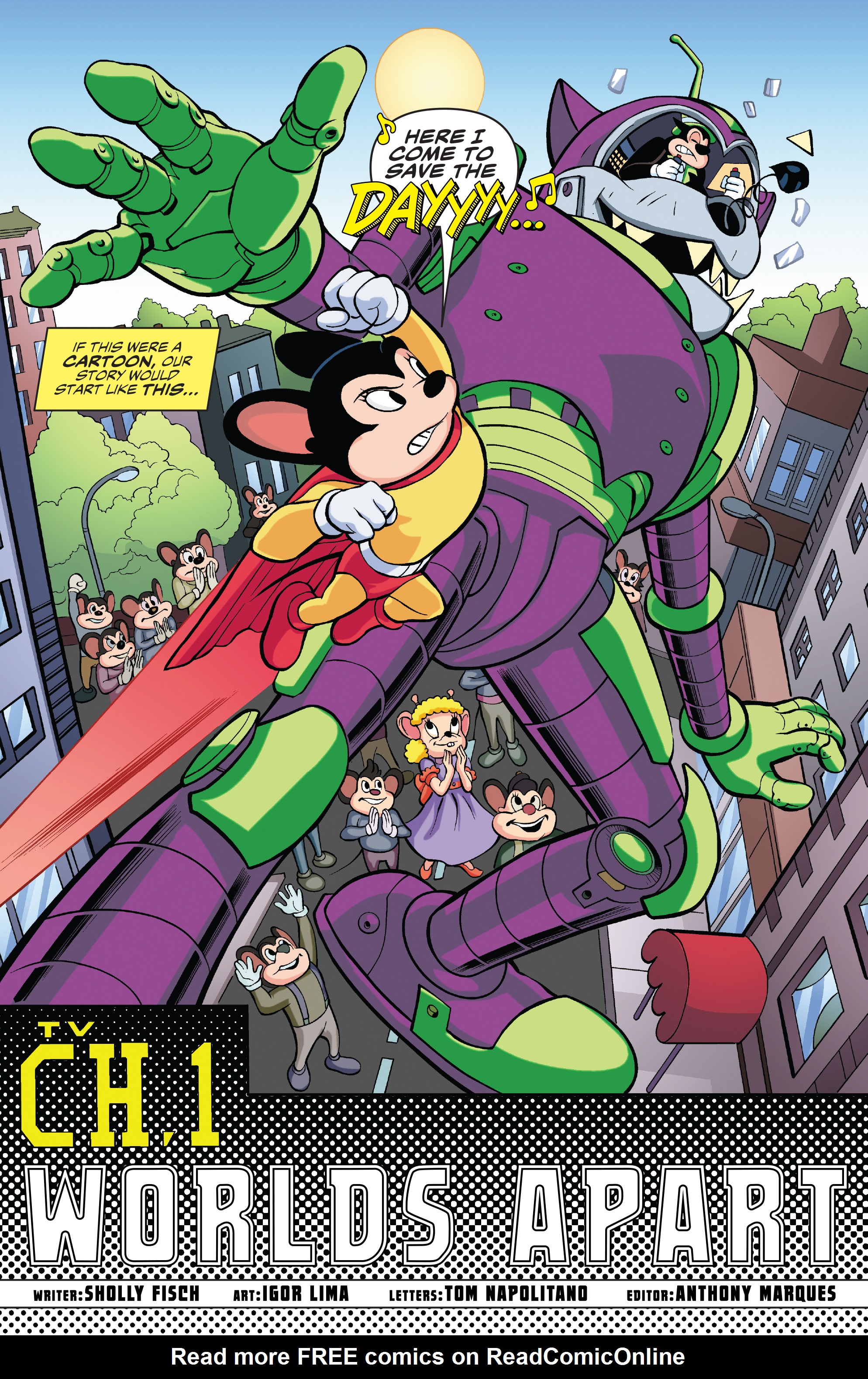 Read online Mighty Mouse (2017) comic -  Issue #1 - 6