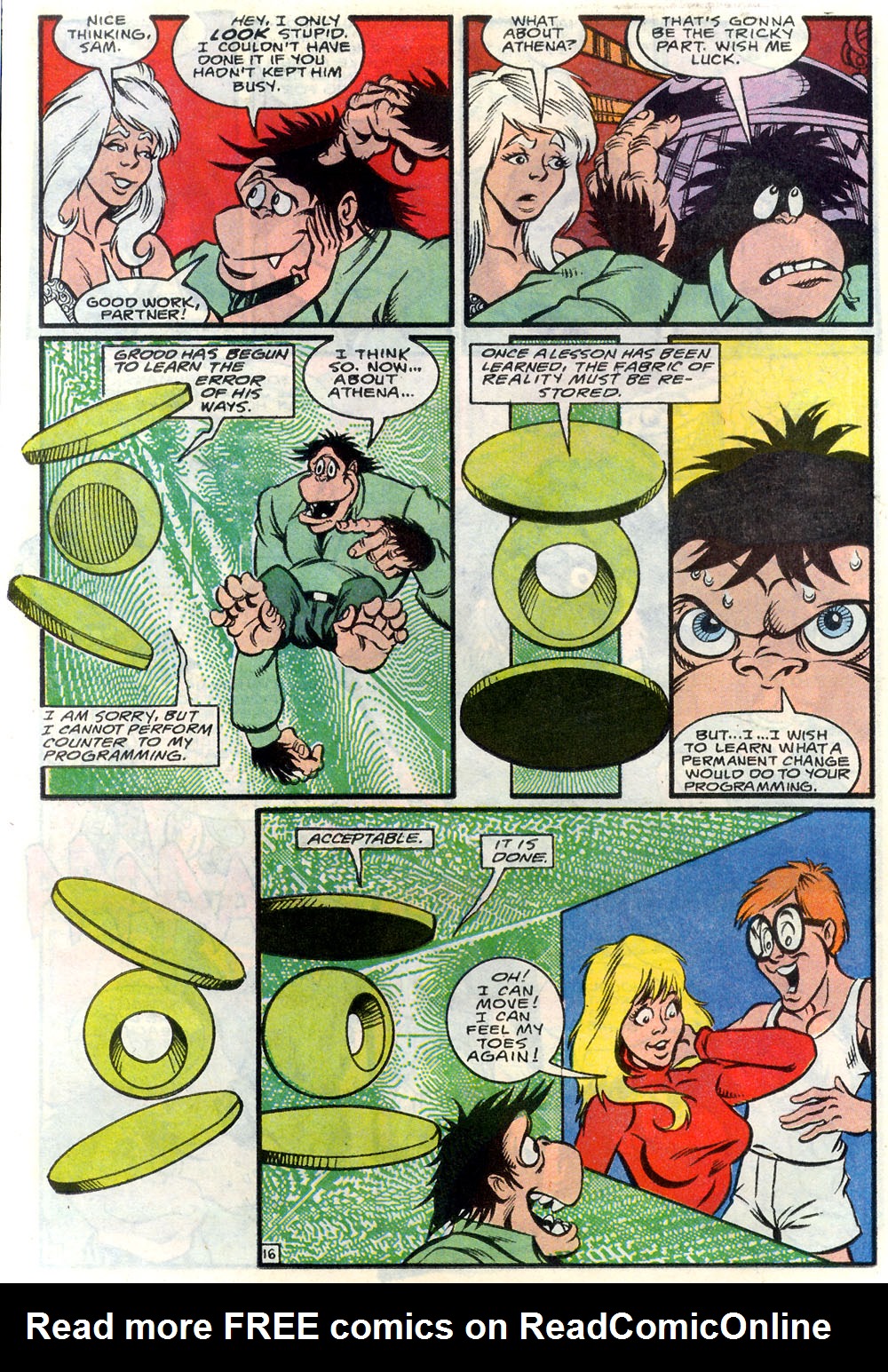 Read online Angel and the Ape (1991) comic -  Issue #4 - 17