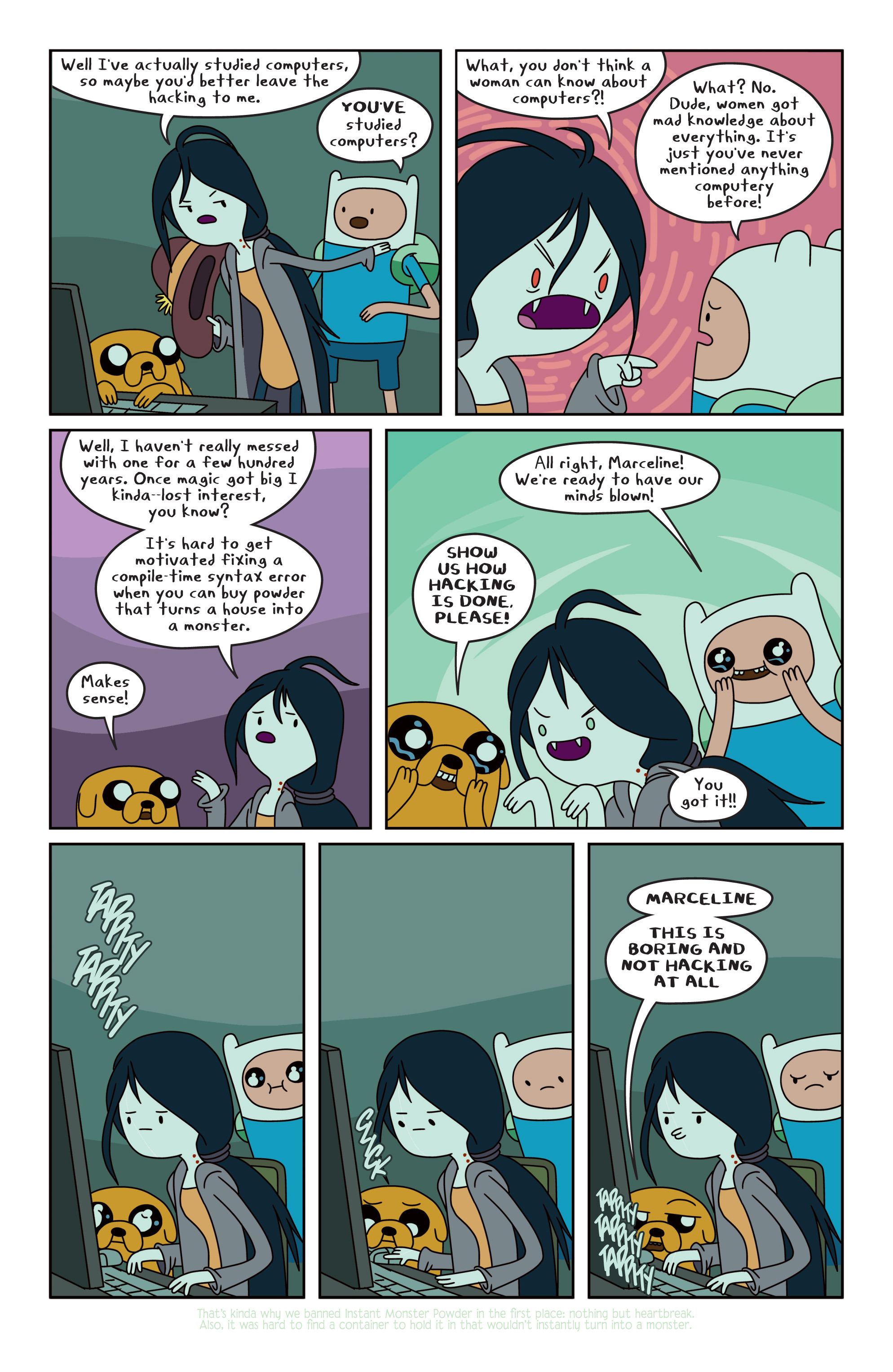 Read online Adventure Time comic -  Issue #13 - 16