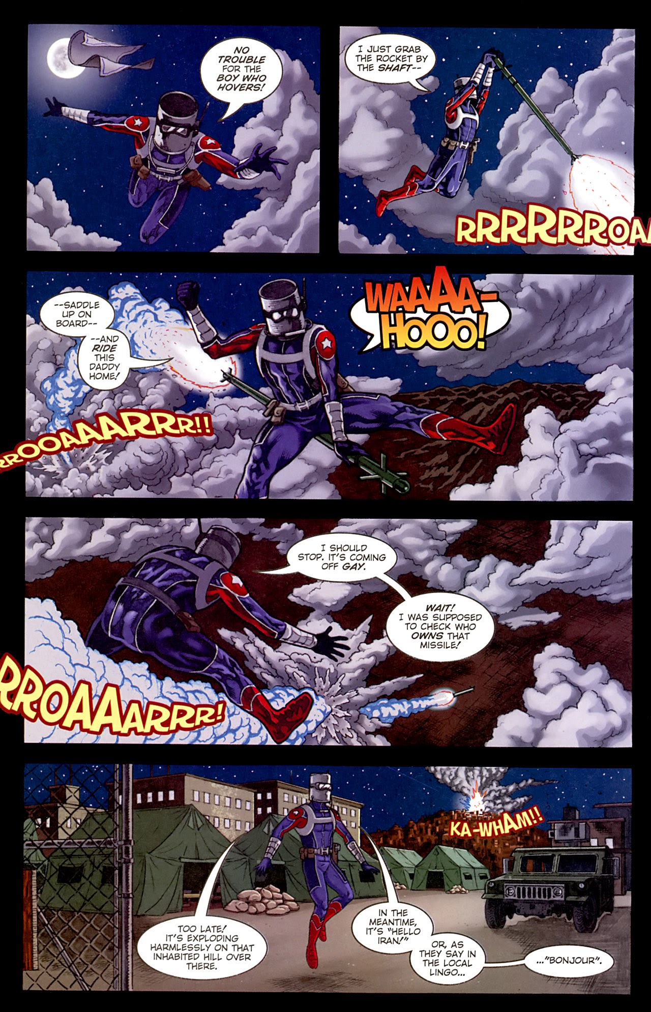 Read online Hoverboy: The Republican Super-Hero comic -  Issue # Full - 7