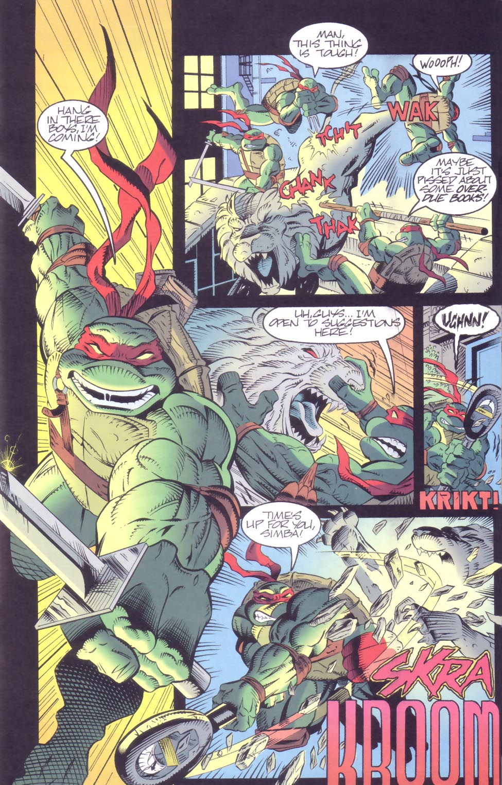 Read online Savage Dragon/Teenage Mutant Ninja Turtles Crossover comic -  Issue # Full - 17
