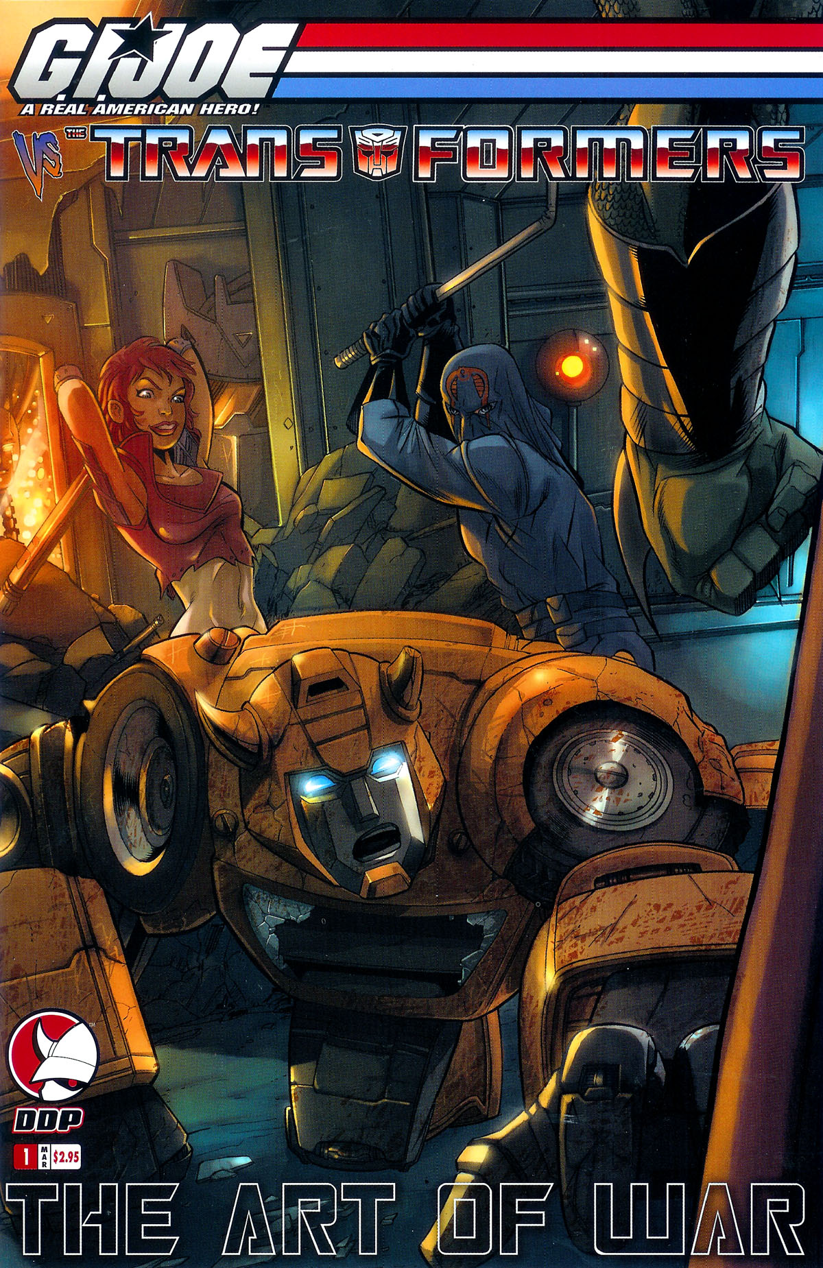 Read online G.I. Joe vs. The Transformers III: The Art of War comic -  Issue #1 - 2