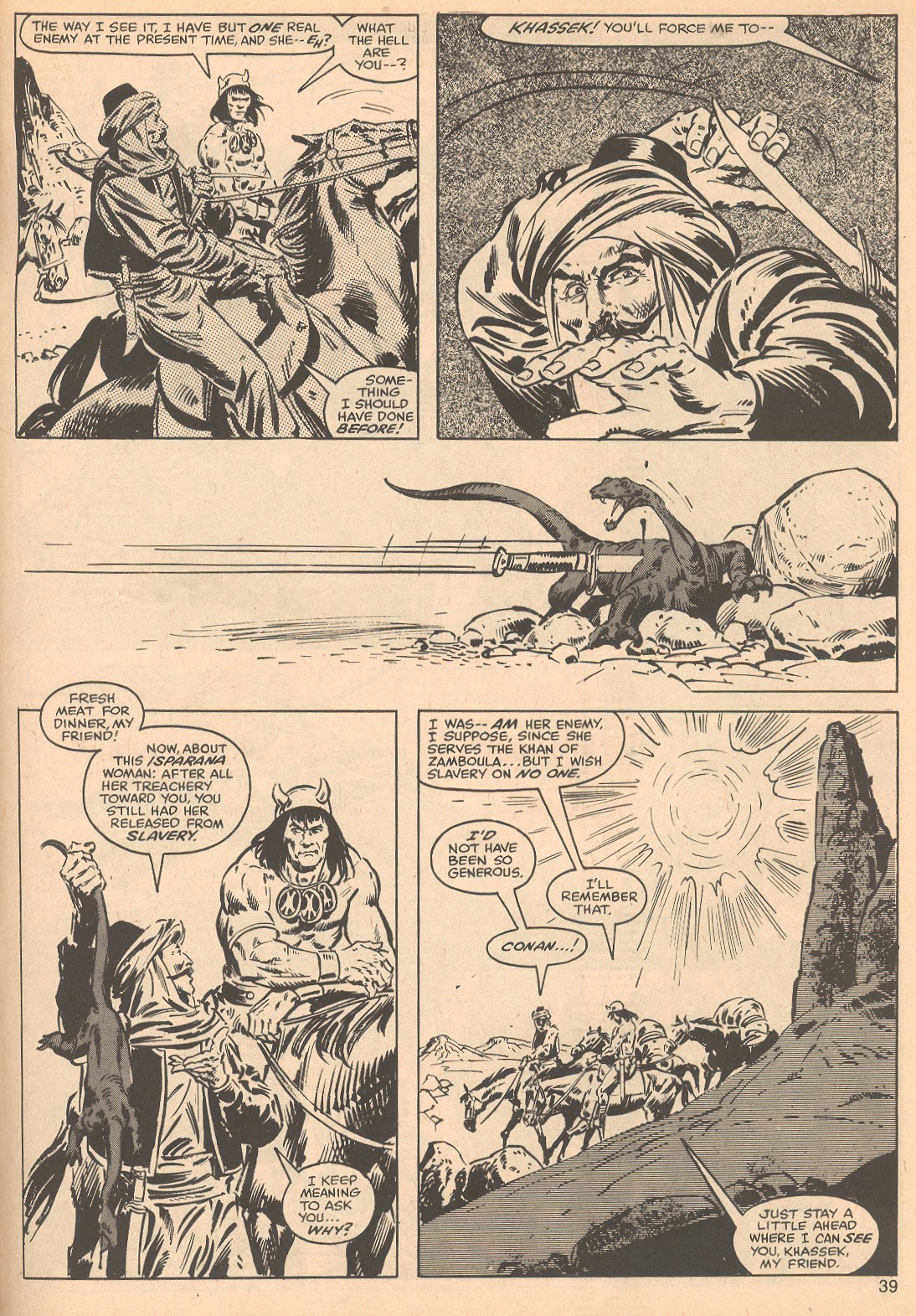 Read online The Savage Sword Of Conan comic -  Issue #56 - 39