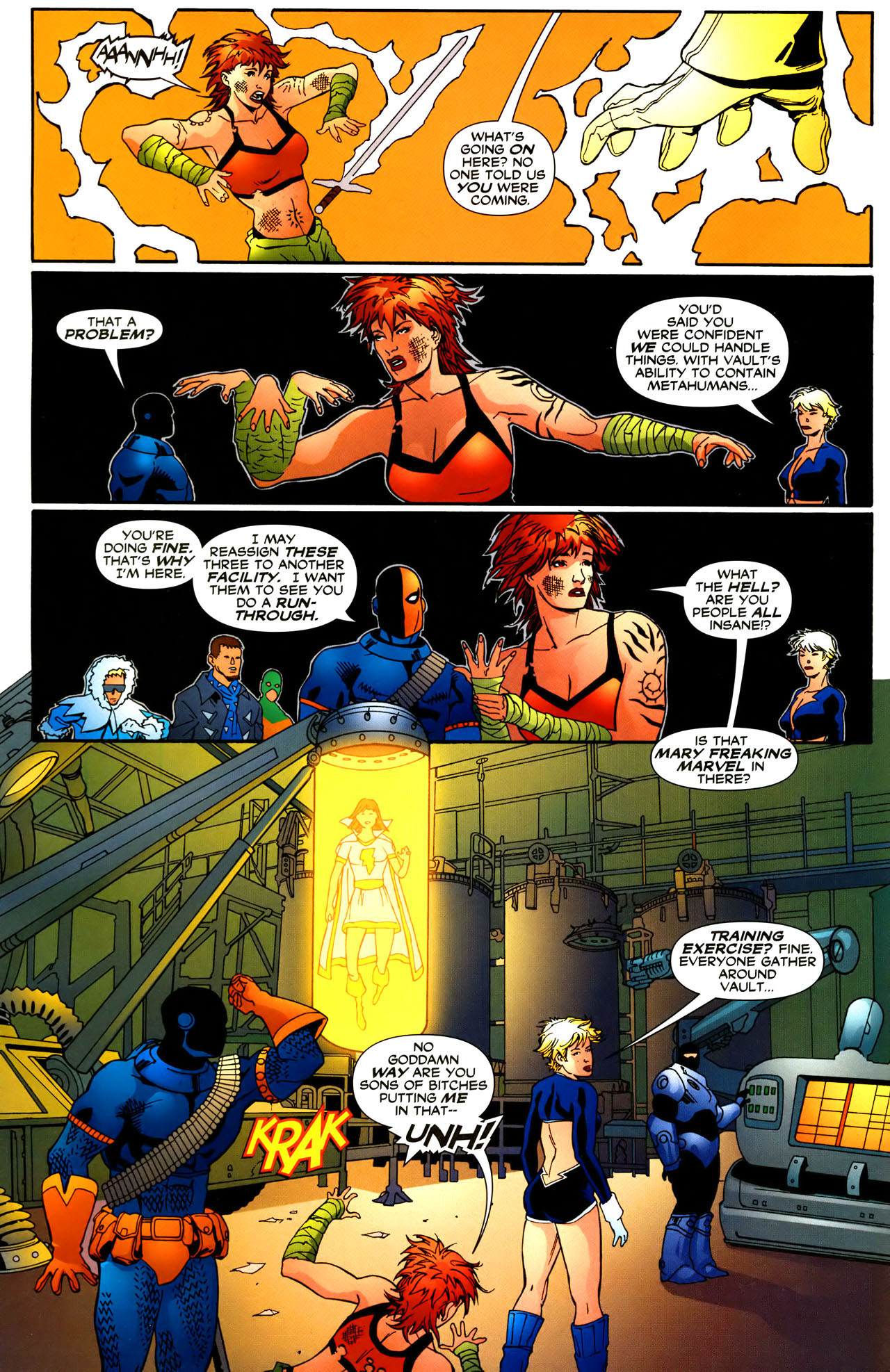 Read online Outsiders (2003) comic -  Issue #33 - 7