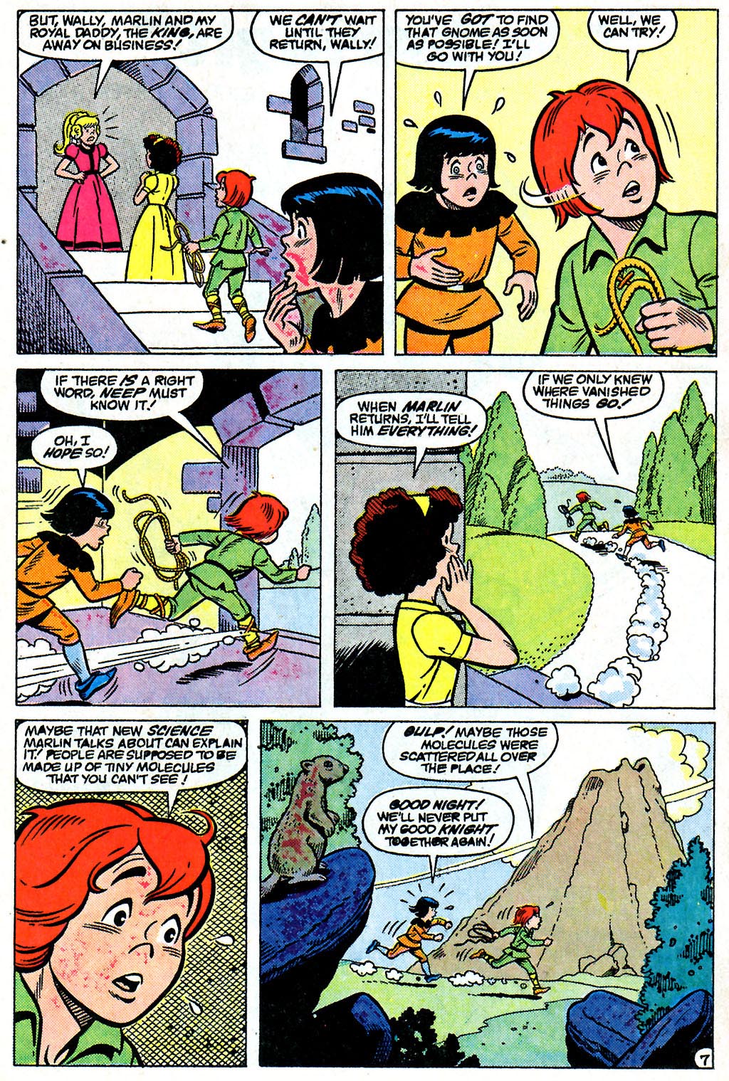 Read online Wally the Wizard comic -  Issue #8 - 9