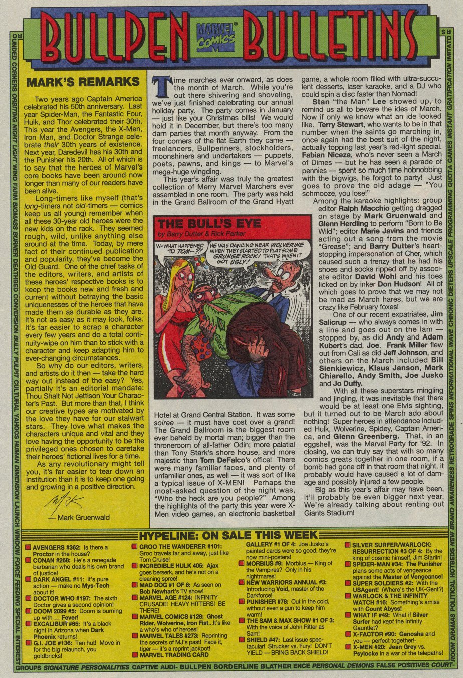Read online Morbius: The Living Vampire (1992) comic -  Issue #9 - 21