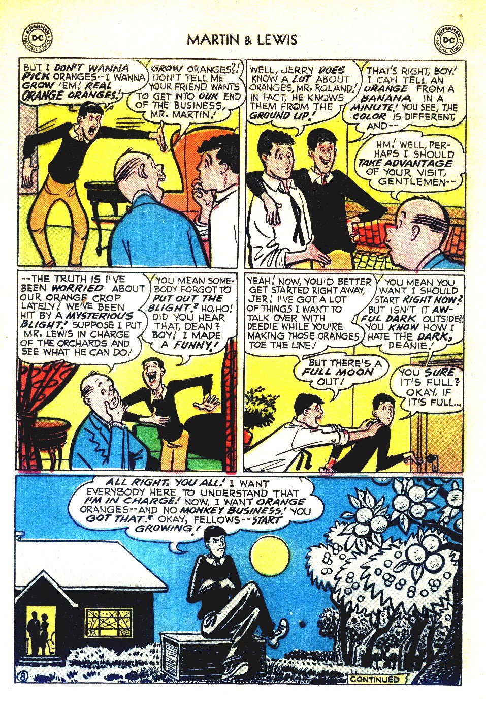 Read online The Adventures of Dean Martin and Jerry Lewis comic -  Issue #24 - 10