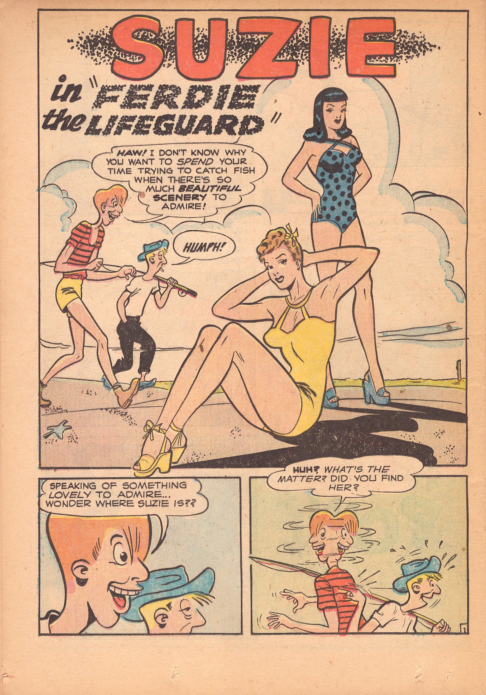 Read online Suzie Comics comic -  Issue #65 - 34