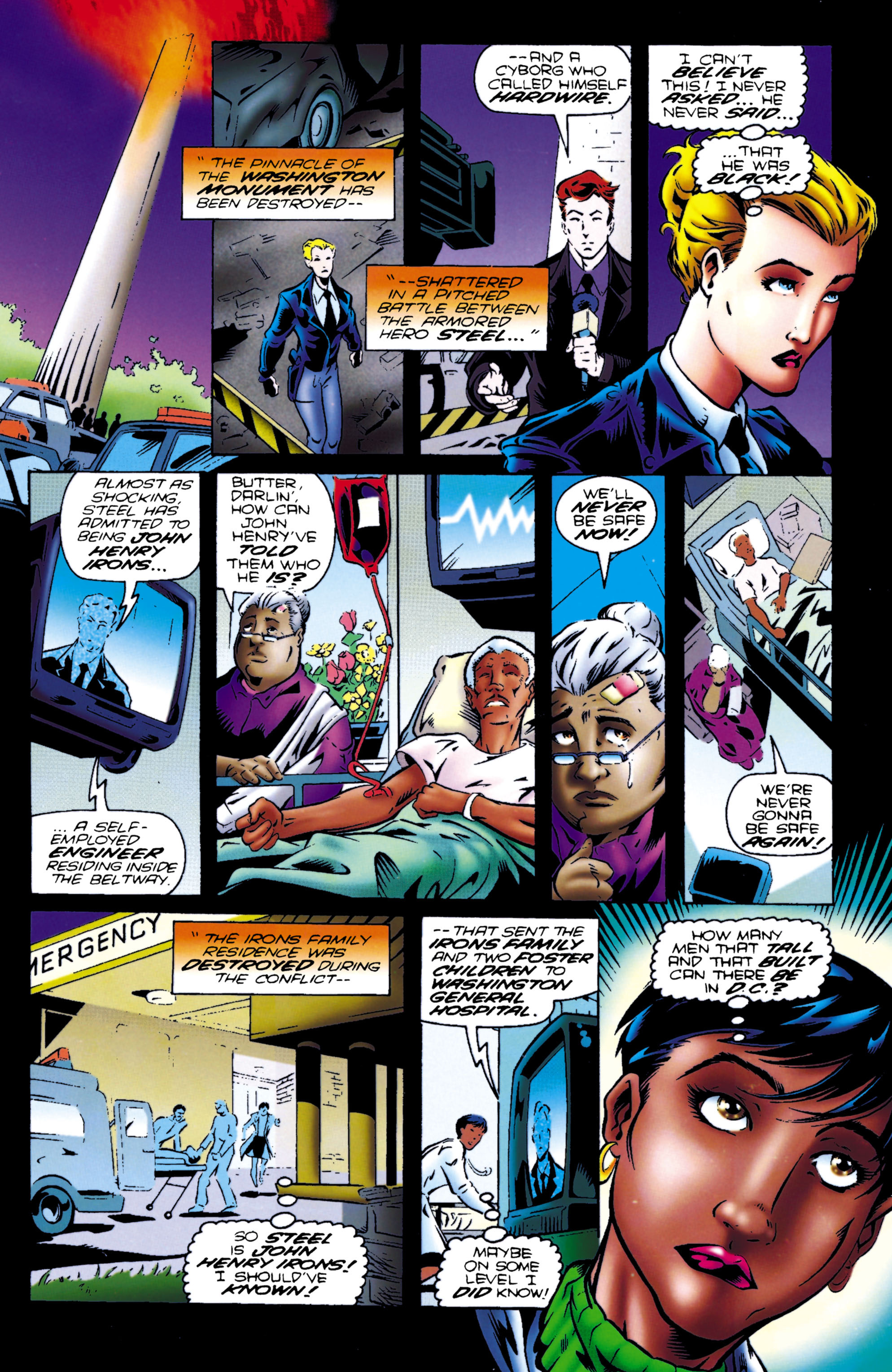 Read online Steel (1994) comic -  Issue #25 - 2