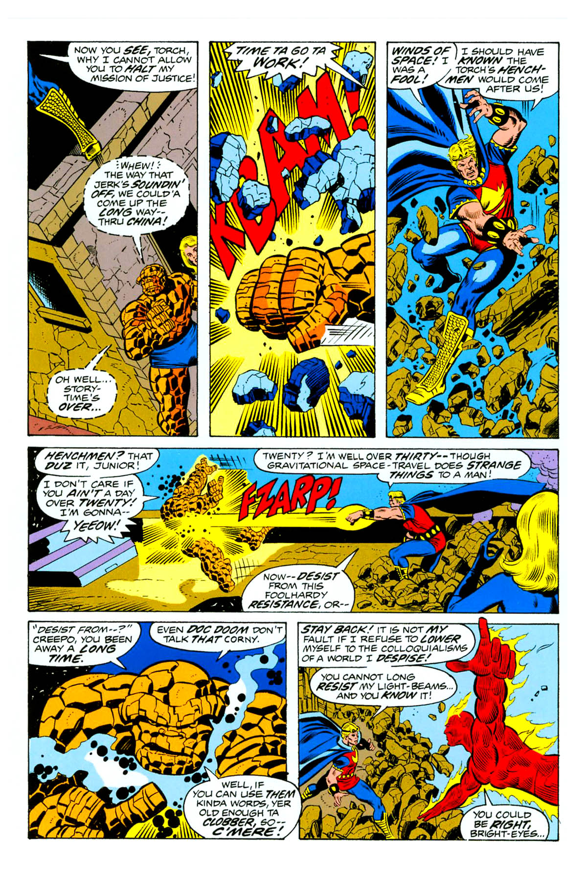 Read online Fantastic Four Visionaries: George Perez comic -  Issue # TPB 1 (Part 1) - 33