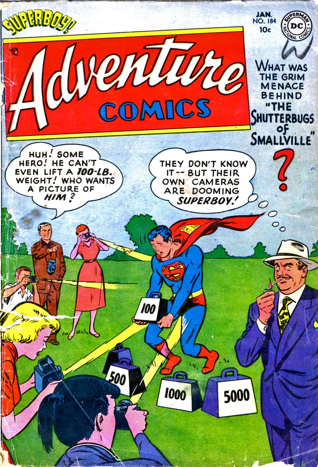 Adventure Comics (1938) issue 184 - Page 1