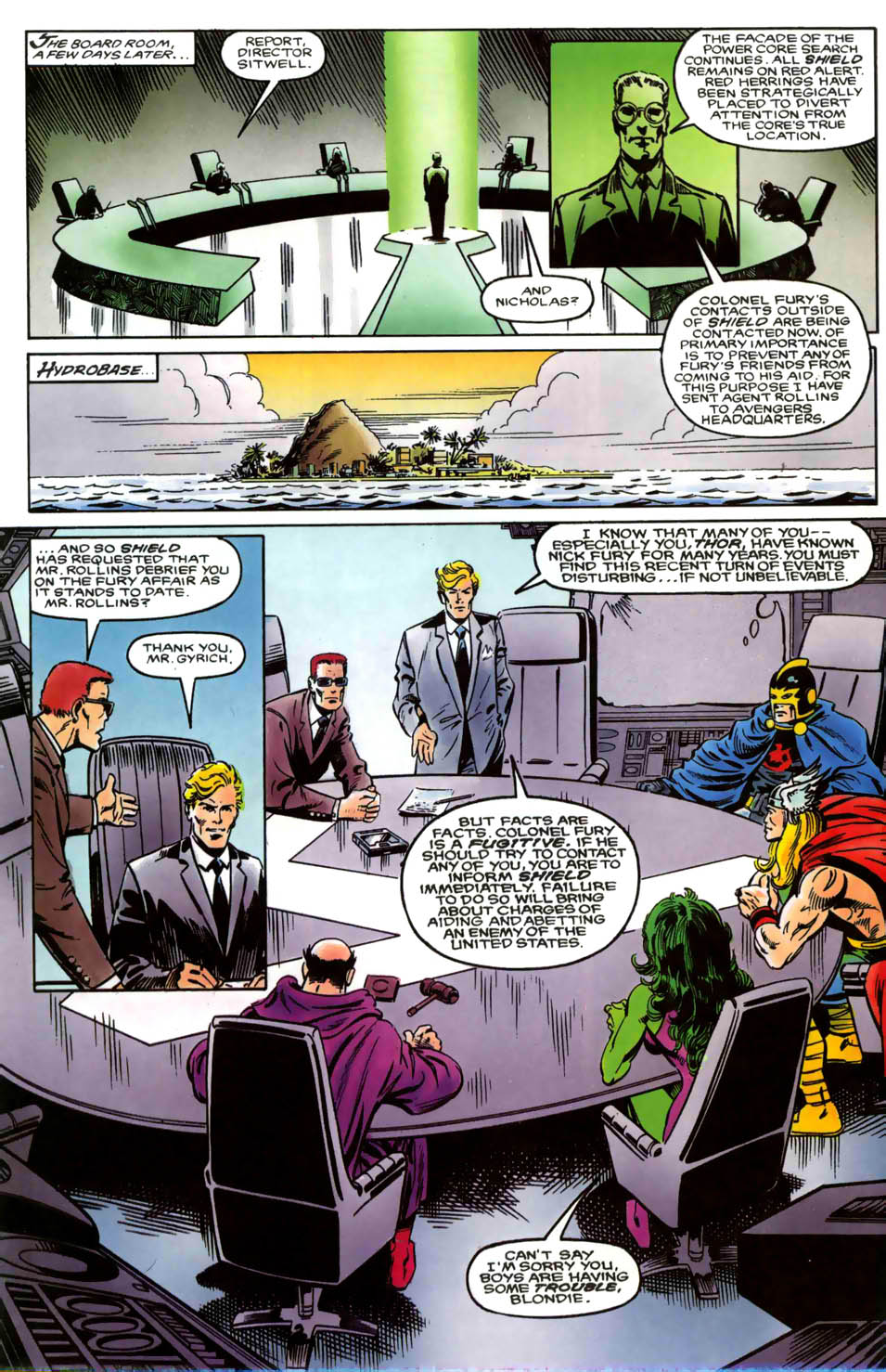 Read online Nick Fury vs. S.H.I.E.L.D. comic -  Issue #2 - 31
