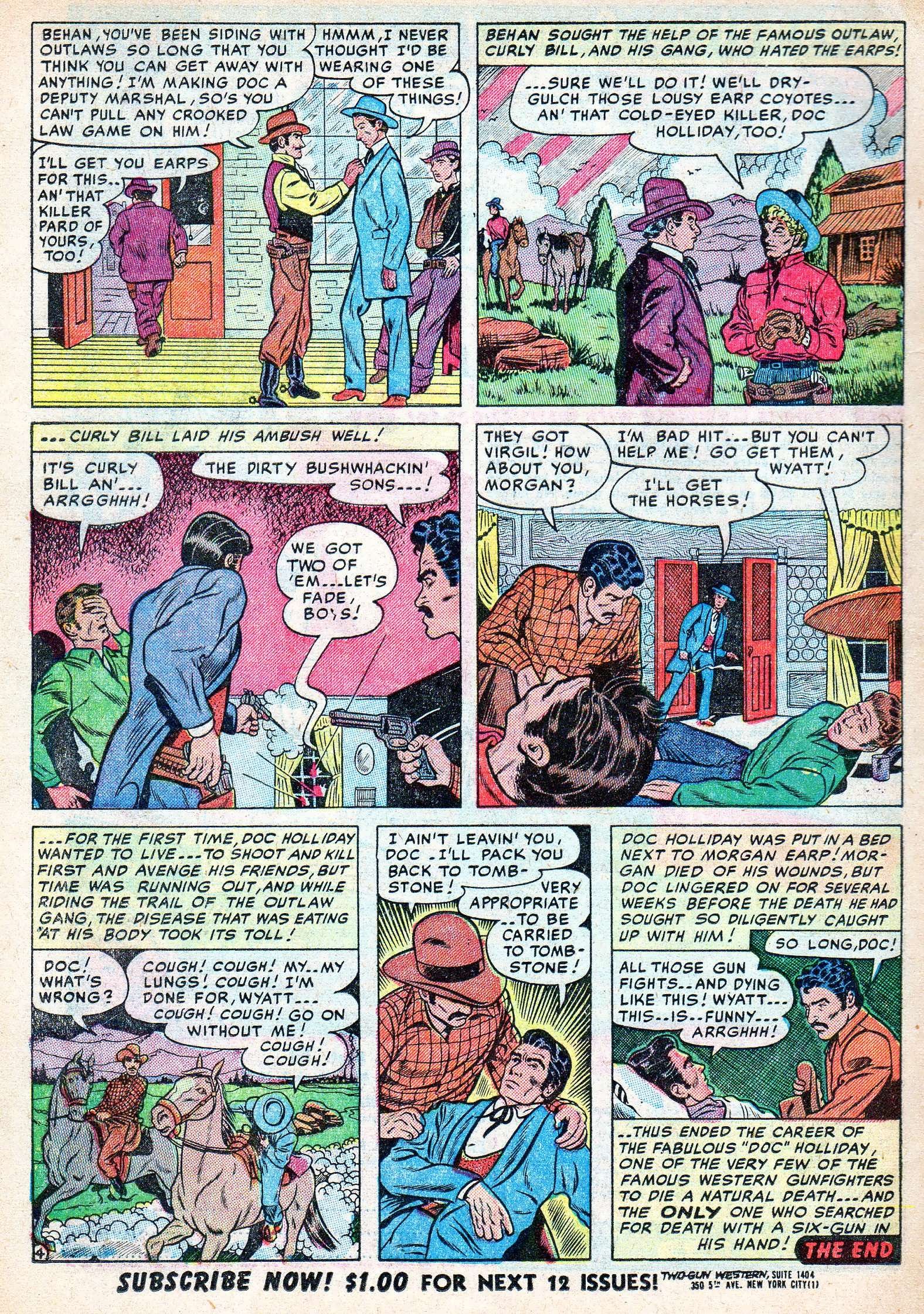 Read online Two Gun Western (1950) comic -  Issue #8 - 26