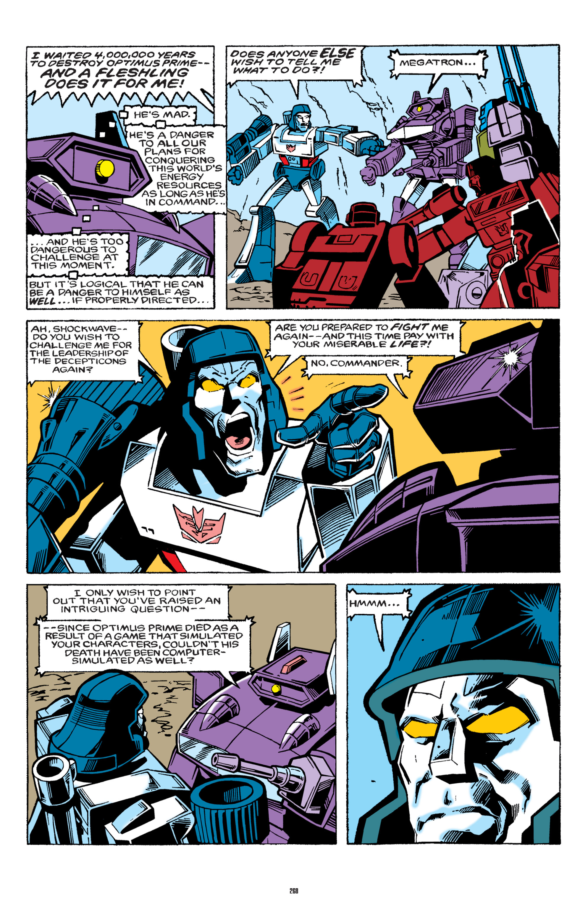 Read online The Transformers Classics comic -  Issue # TPB 2 - 269