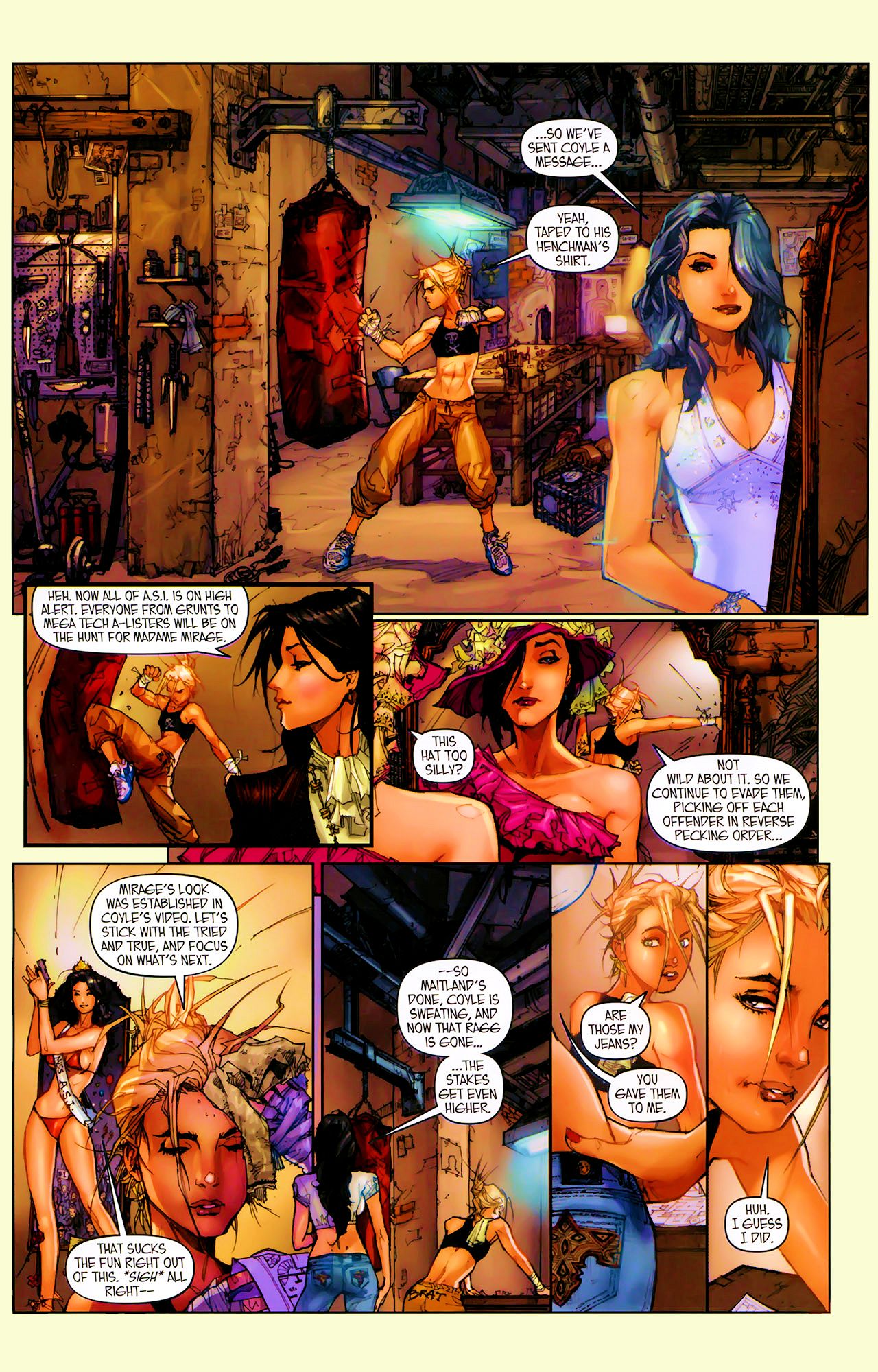 Read online Madame Mirage comic -  Issue #2 - 7