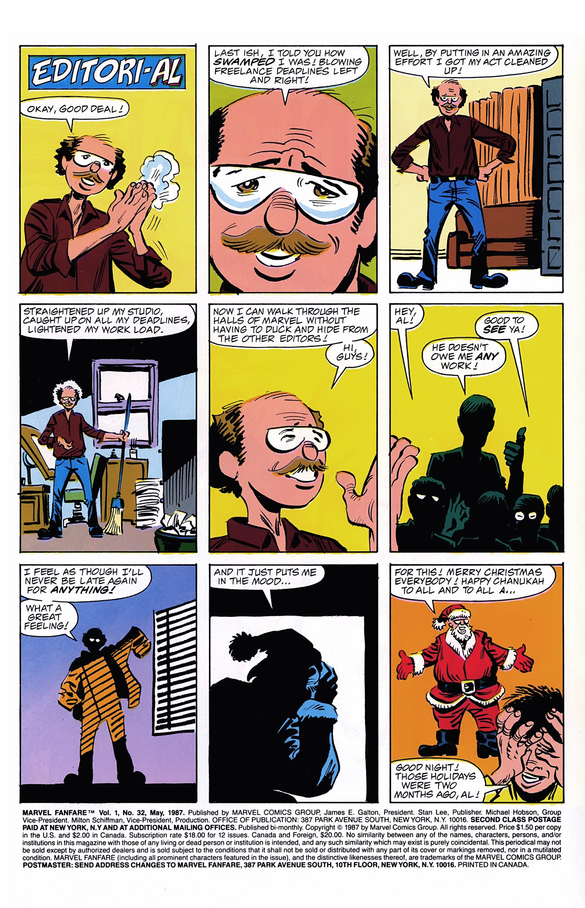 Read online Marvel Fanfare (1982) comic -  Issue #32 - 2