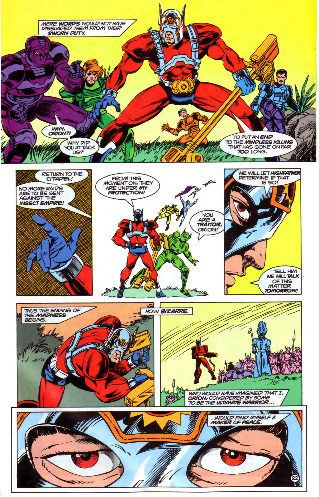 Read online The New Gods (1989) comic -  Issue #2 - 22