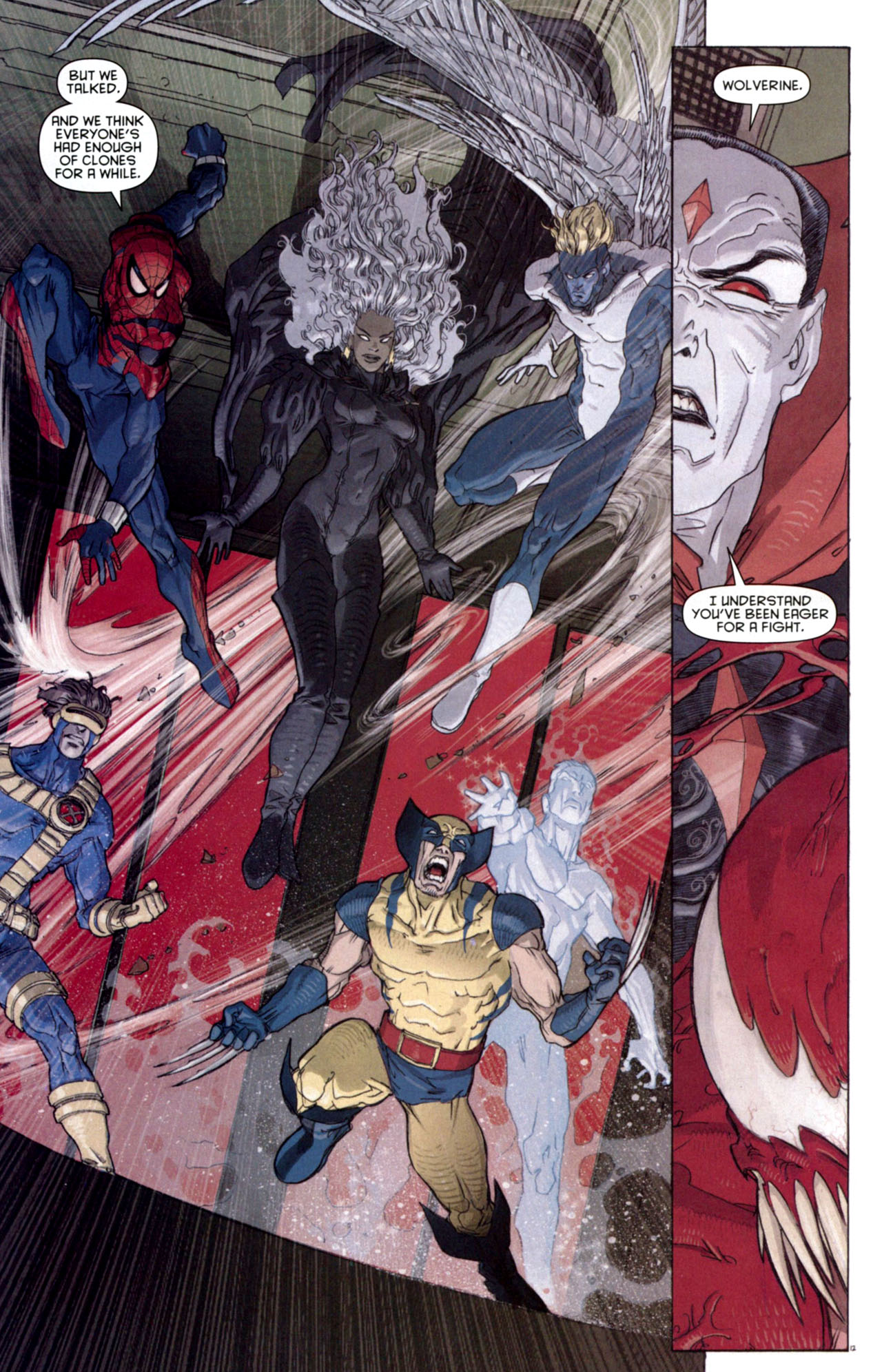 Read online X-Men/Spider-Man comic -  Issue #3 - 13