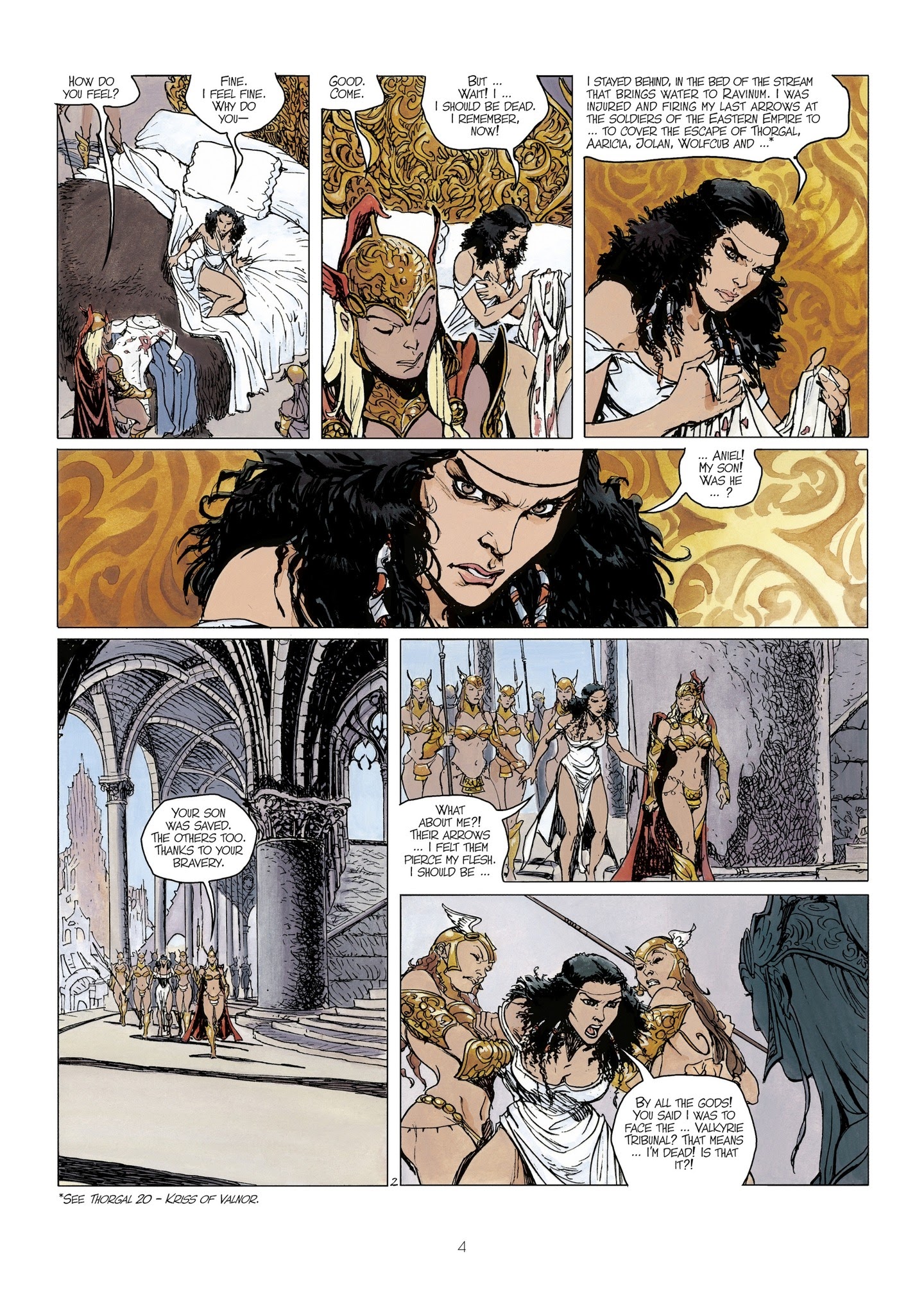 Read online Thorgal - Kriss of Valnor: I Forget Nothing! comic -  Issue # Full - 6
