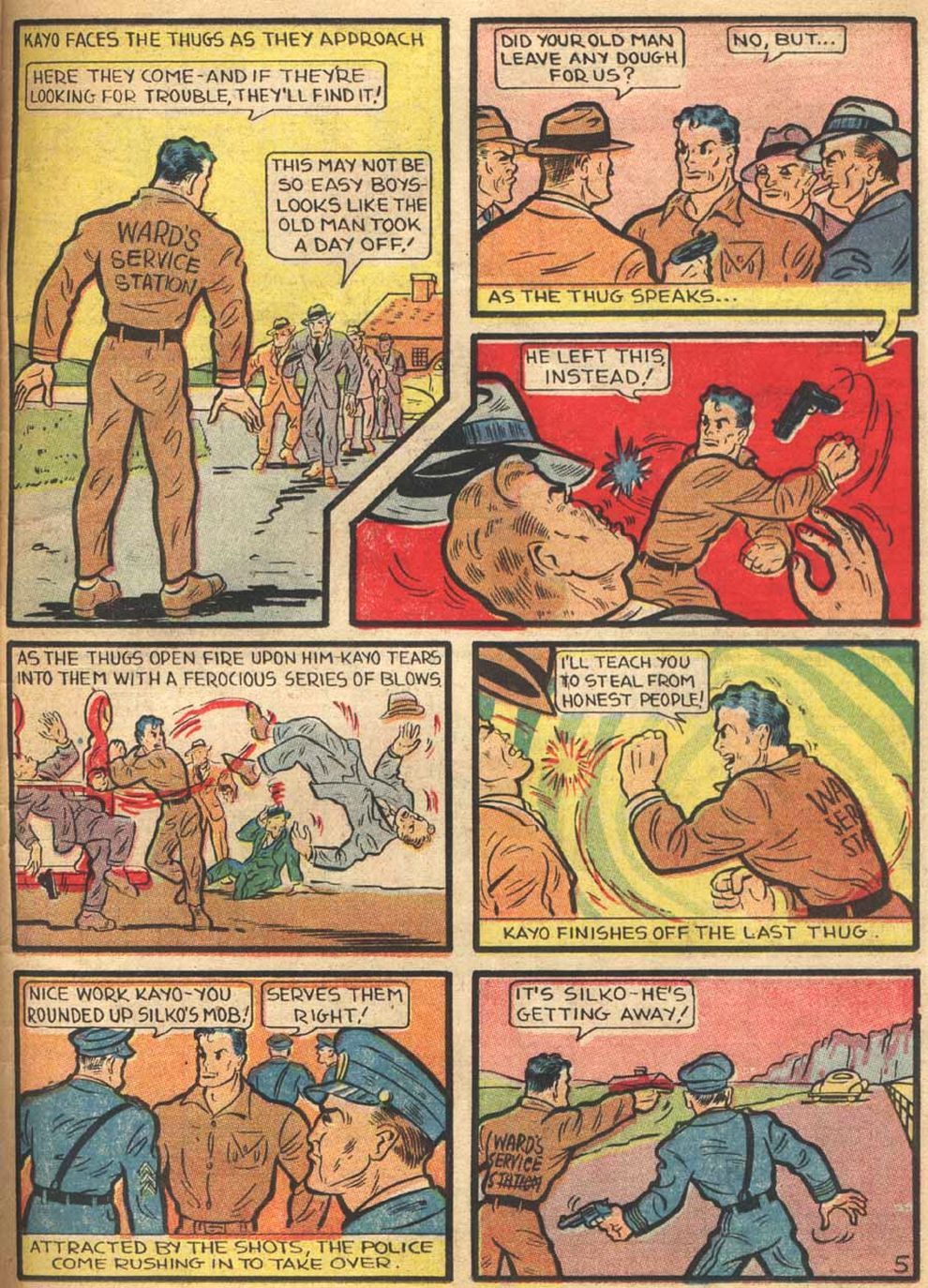 Read online Pep Comics comic -  Issue #4 - 58